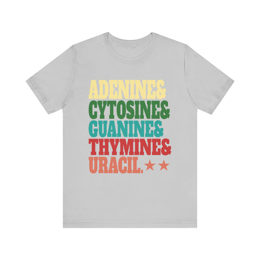 Nucleobases Biology Teacher DNA Biologist T-Shirt Unisex