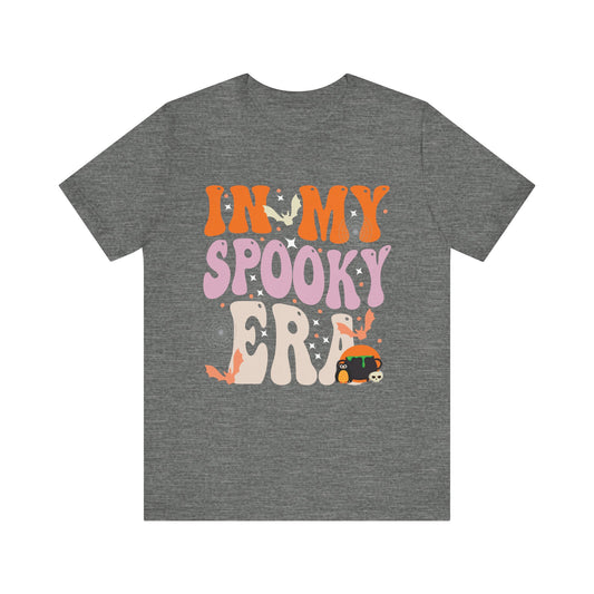 In My Spooky Era Unisex Short Sleeve Tee - Perfect for Halloween Celebrations