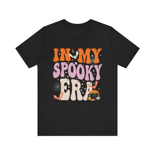 In My Spooky Era Unisex Short Sleeve Tee - Perfect for Halloween Celebrations