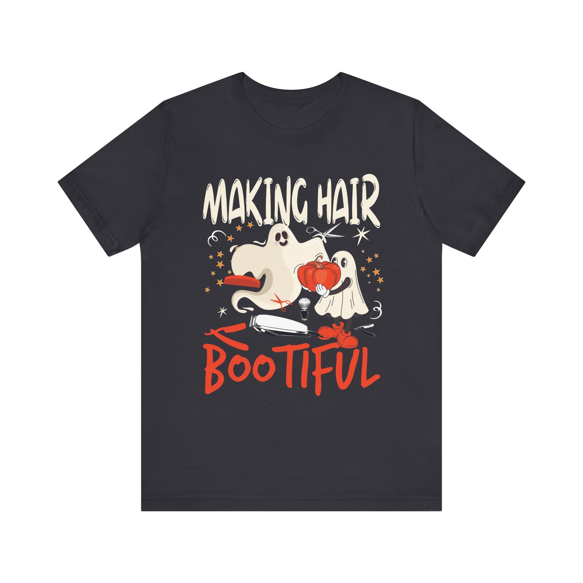 Halloween Ghost 'Making Hair Bootiful' Unisex Tee