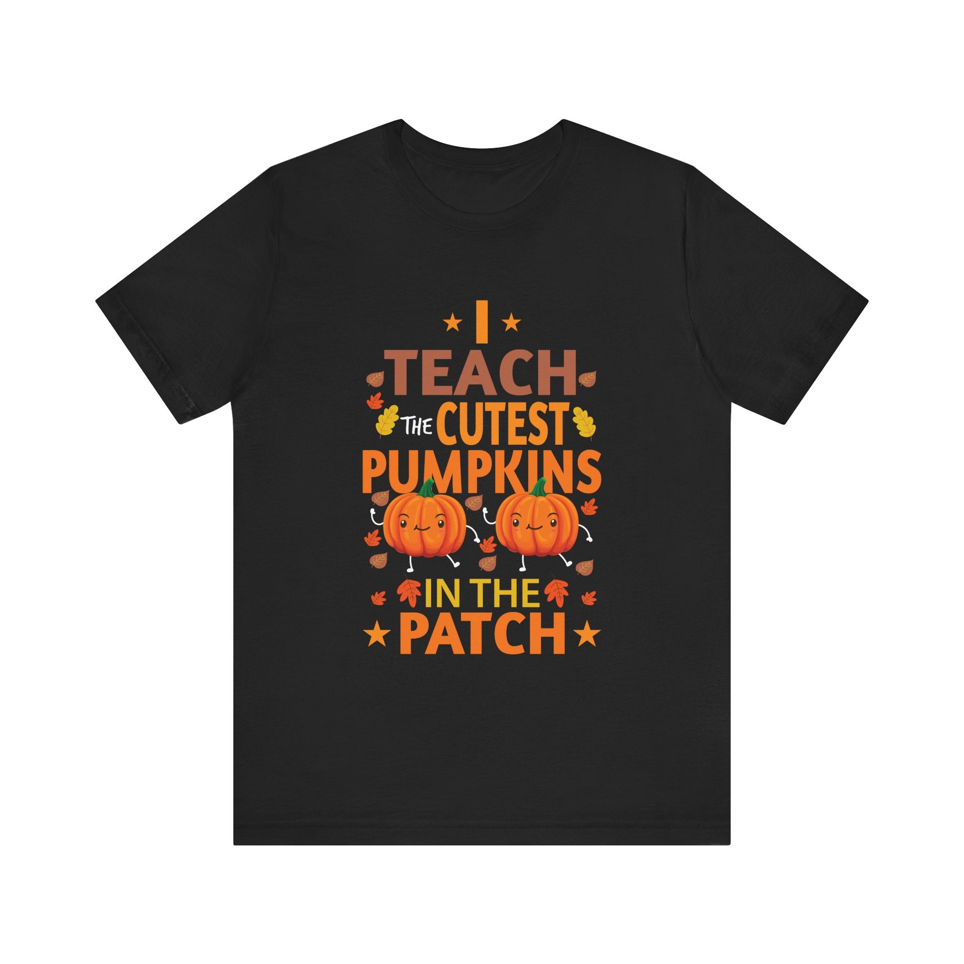 Halloween Teacher Tee, I Teach The Cutest Pumpkins In The Patch Shirt, Fall Classroom Apparel, Unisex Halloween T-Shirt, Gift for Teachers