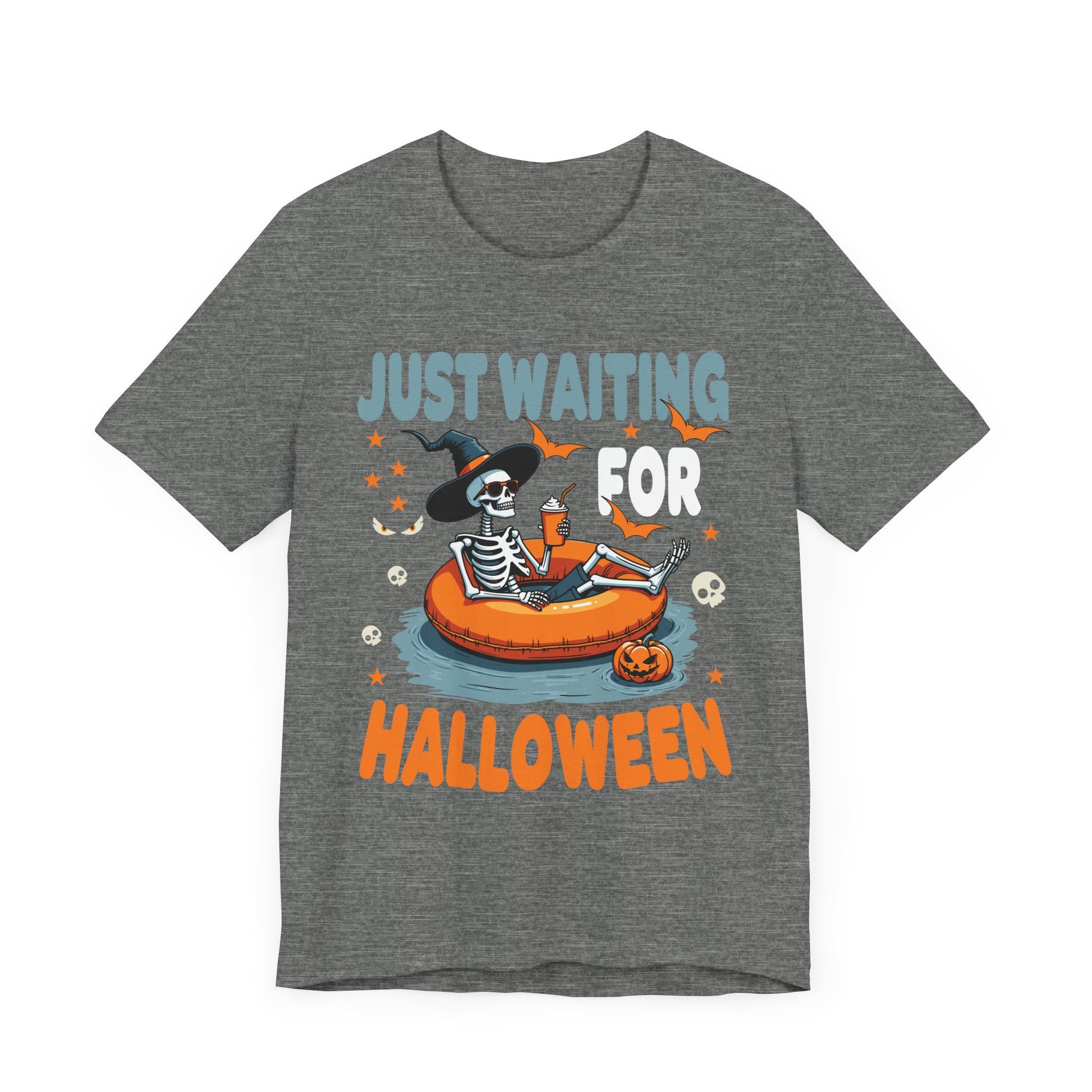 "Just Waiting for Halloween" Unisex Jersey Tee