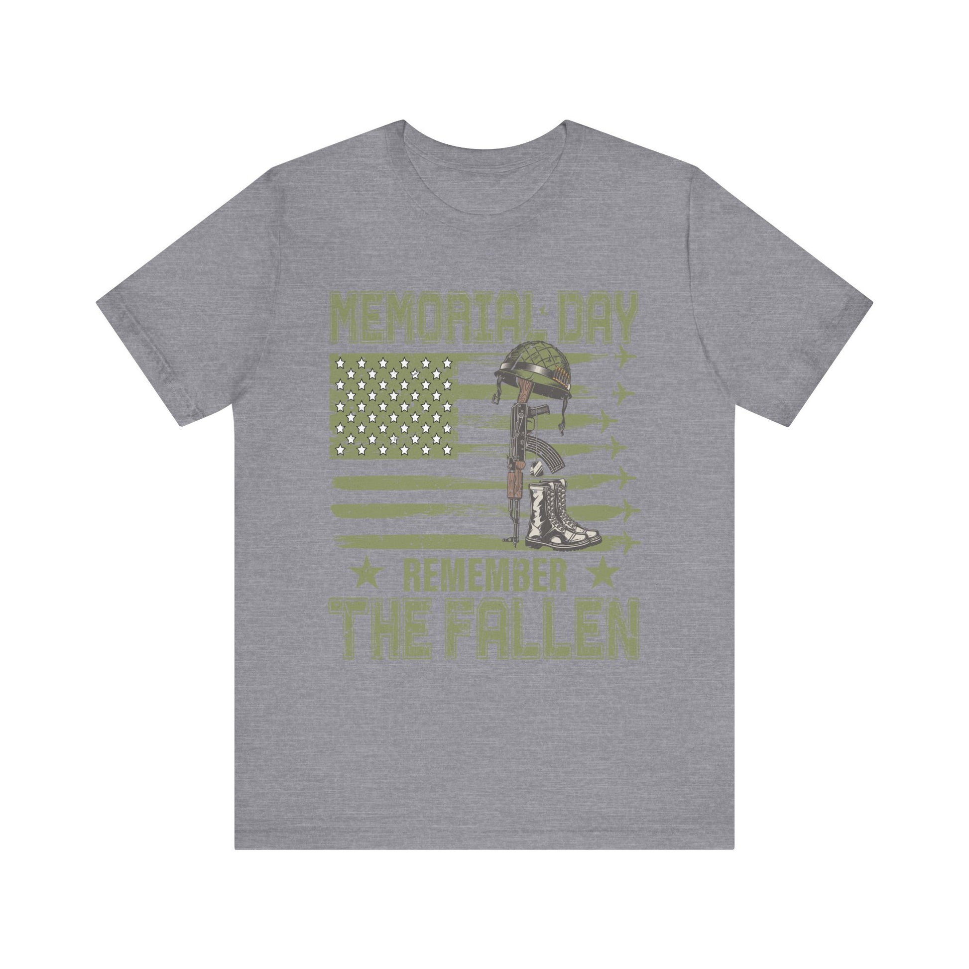 Memorial Day Tribute Unisex Jersey Tee - Remember the Fallen