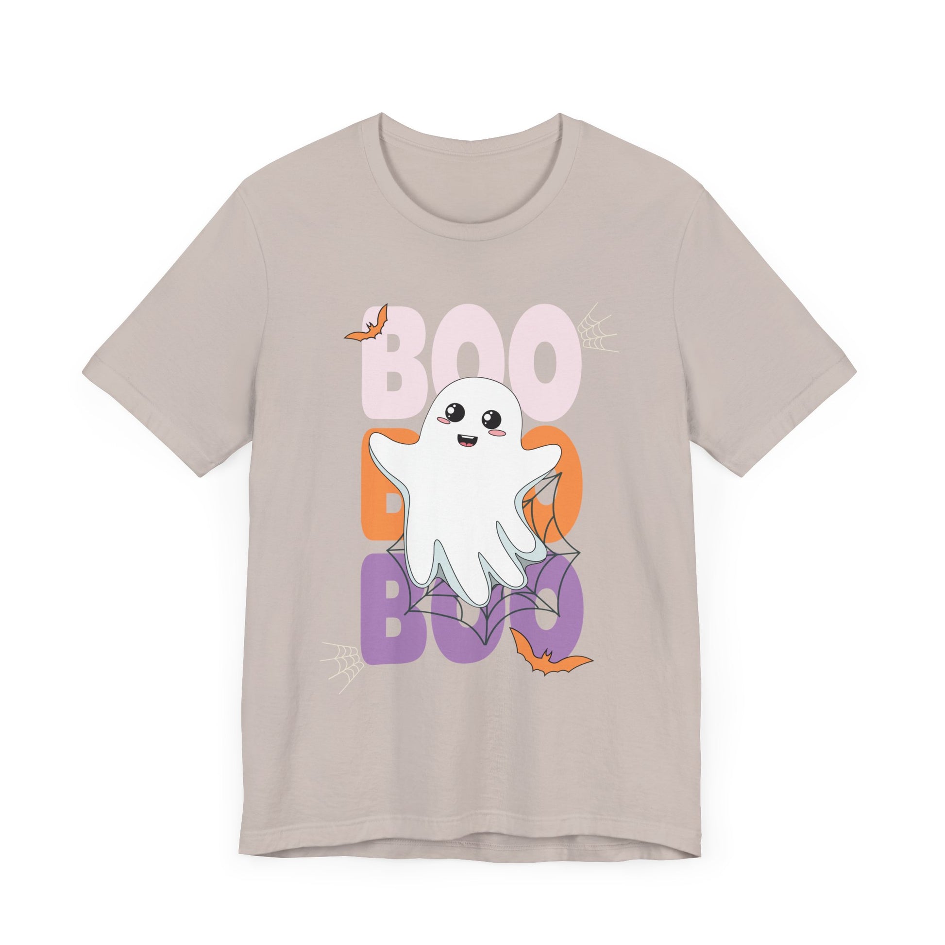 Boo Ghost Graphic Tee - Perfect for Halloween Fun!