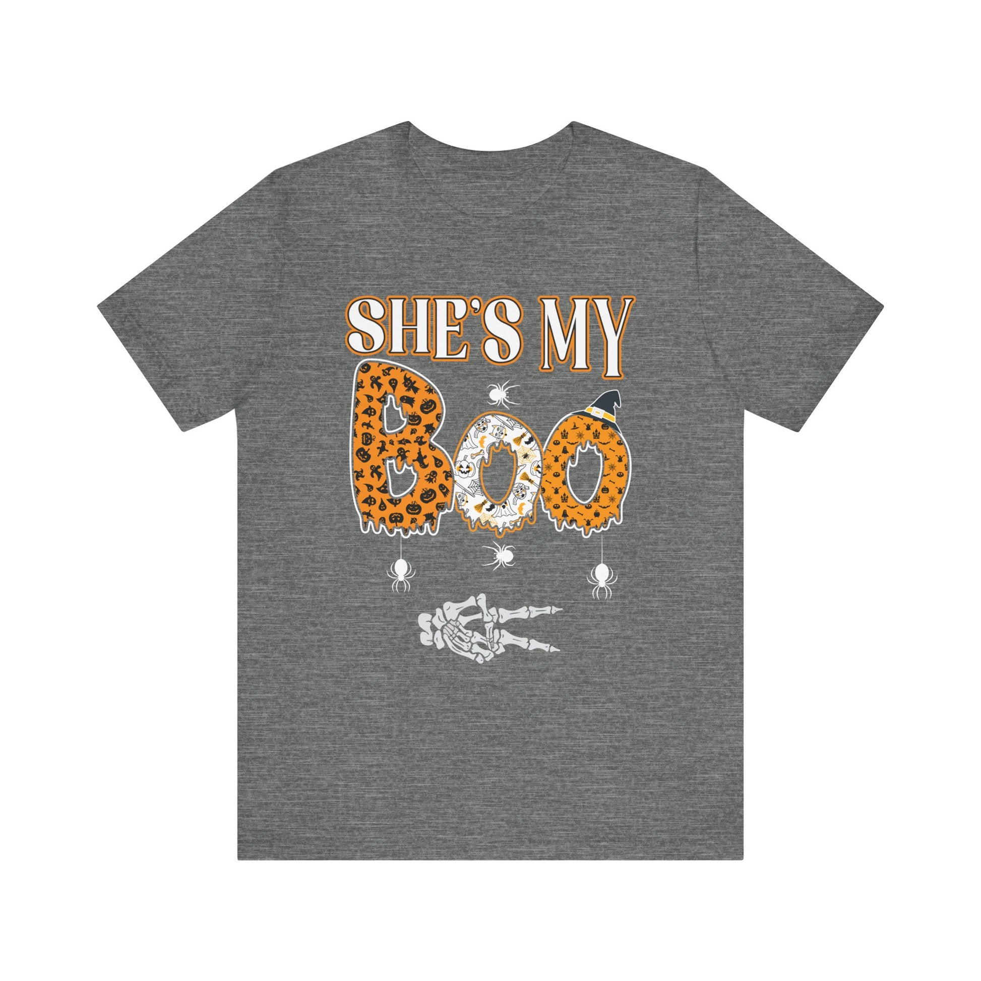 She's My Boo Halloween Tee - Unisex Jersey Short Sleeve T-Shirt