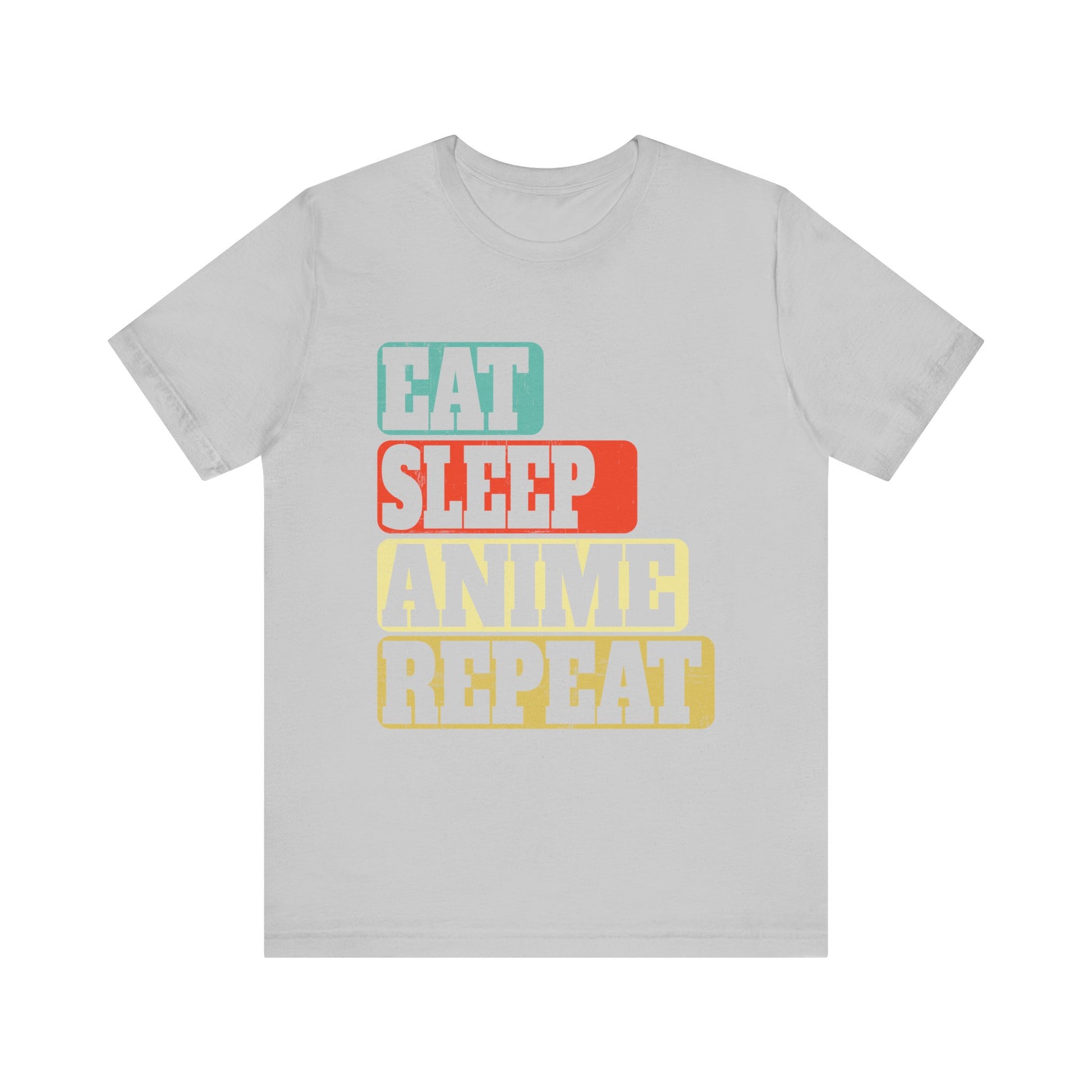 Eat Sleep Anime Repeat Ramen Kawaii Japanese Manga Lovers T-Shirt  Unisex Jersey Short Sleeve Tee