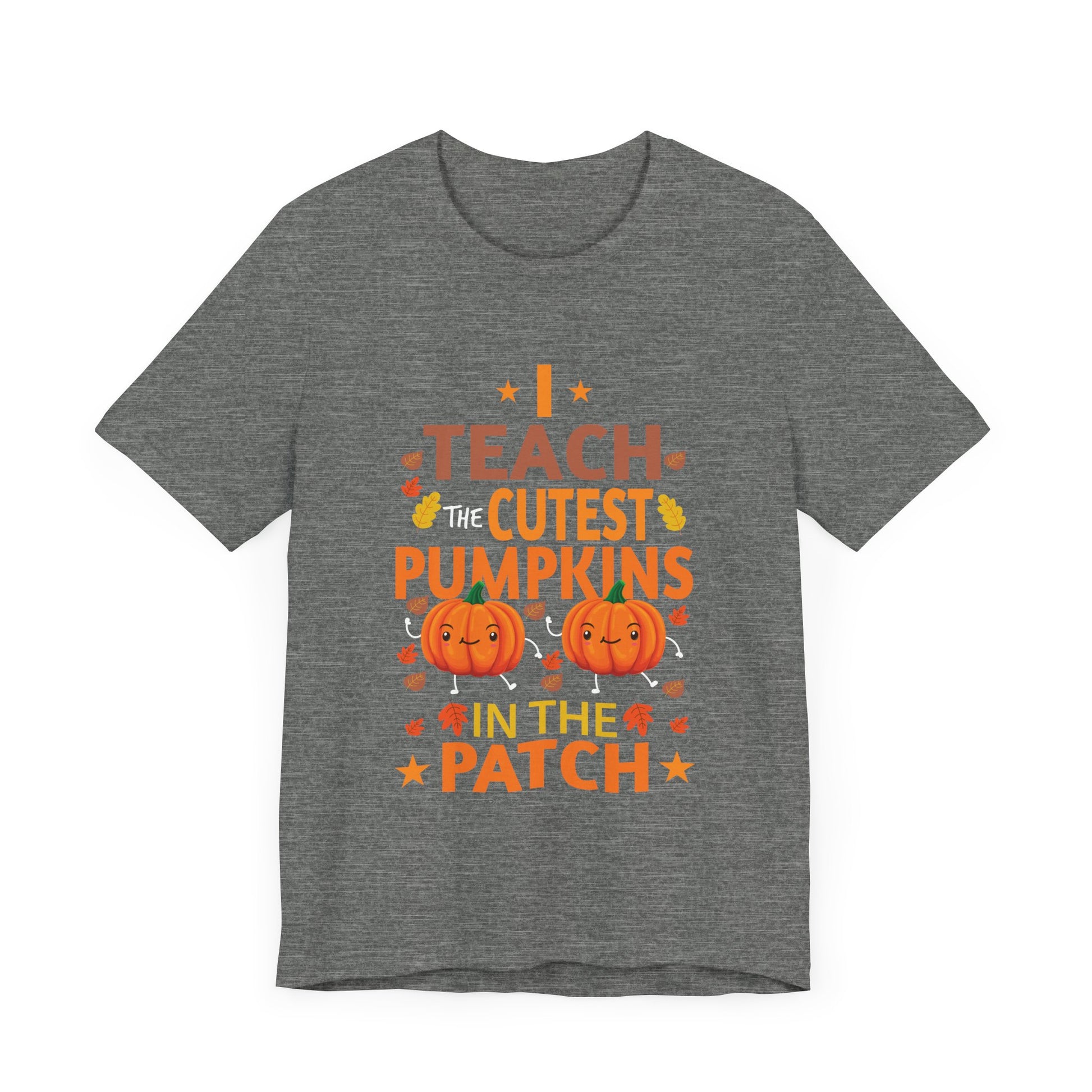 Halloween Teacher Tee, I Teach The Cutest Pumpkins In The Patch Shirt, Fall Classroom Apparel, Unisex Halloween T-Shirt, Gift for Teachers