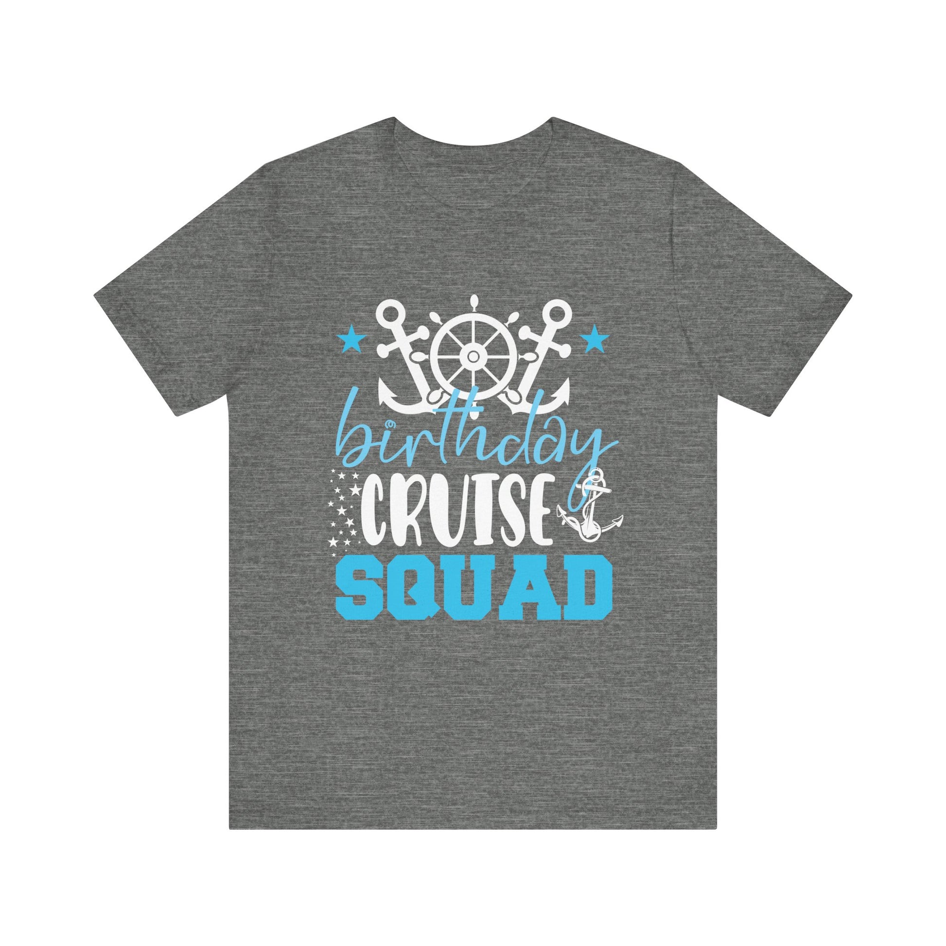 Birthday Cruise Squad Cruising Vacation Funny Birthday Gifts T-Shirt Unisex Jersey Short Sleeve Tee