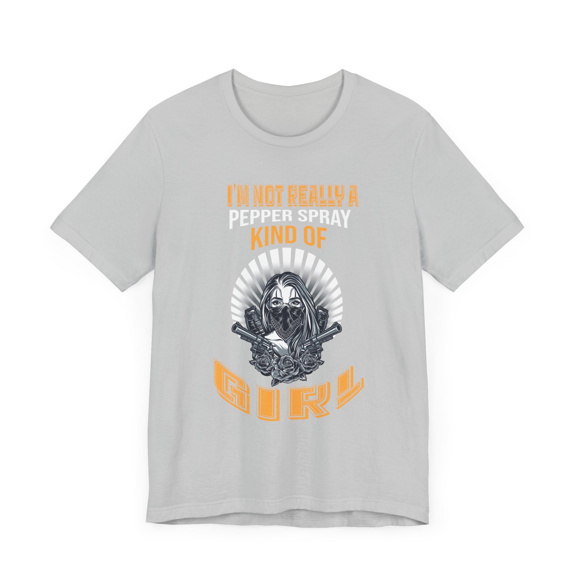 Gun Owner Girl Shirt Pepper Spray 2nd Amendment Gift T-Shirt Unisex Jersey Short Sleeve Tee