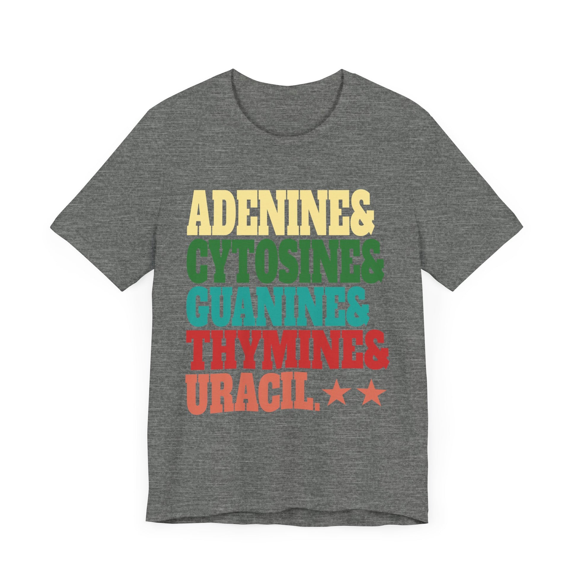Nucleobases Biology Teacher DNA Biologist T-Shirt Unisex