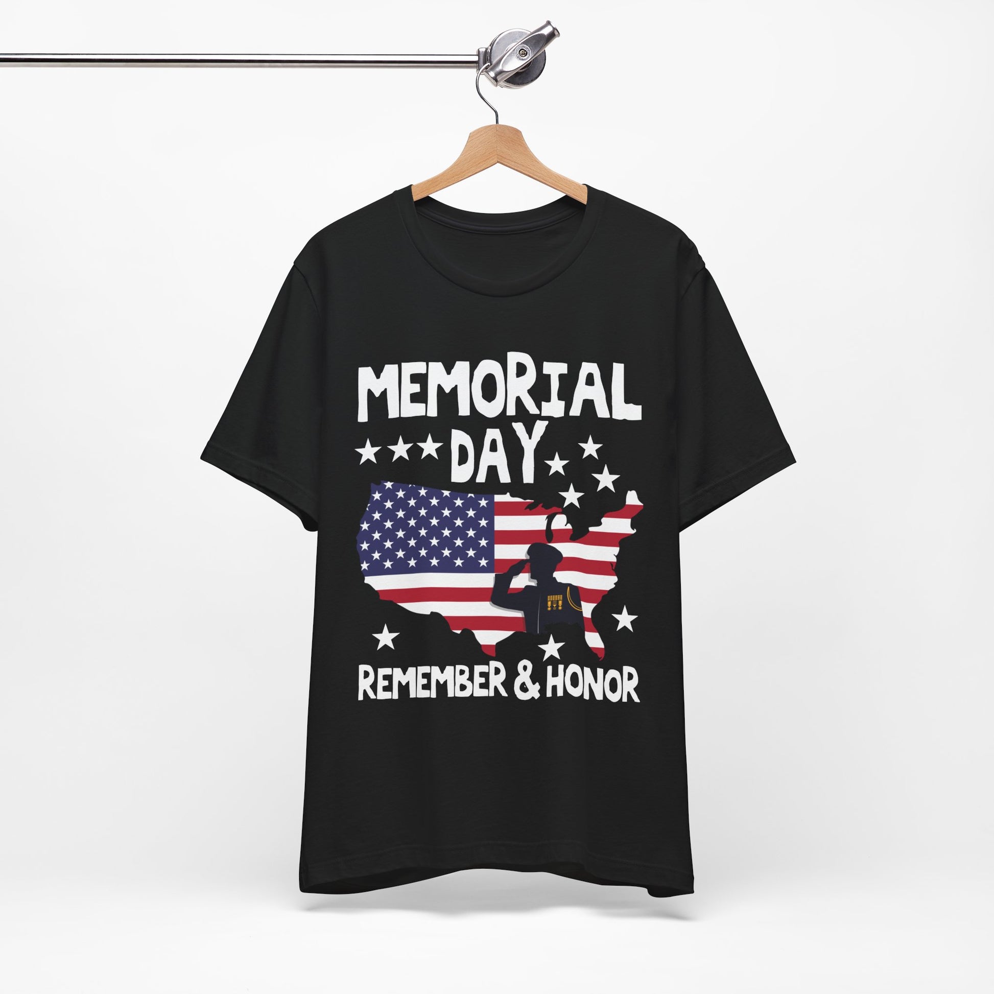 Memorial Day Unisex Jersey Tee - Remember & Honor