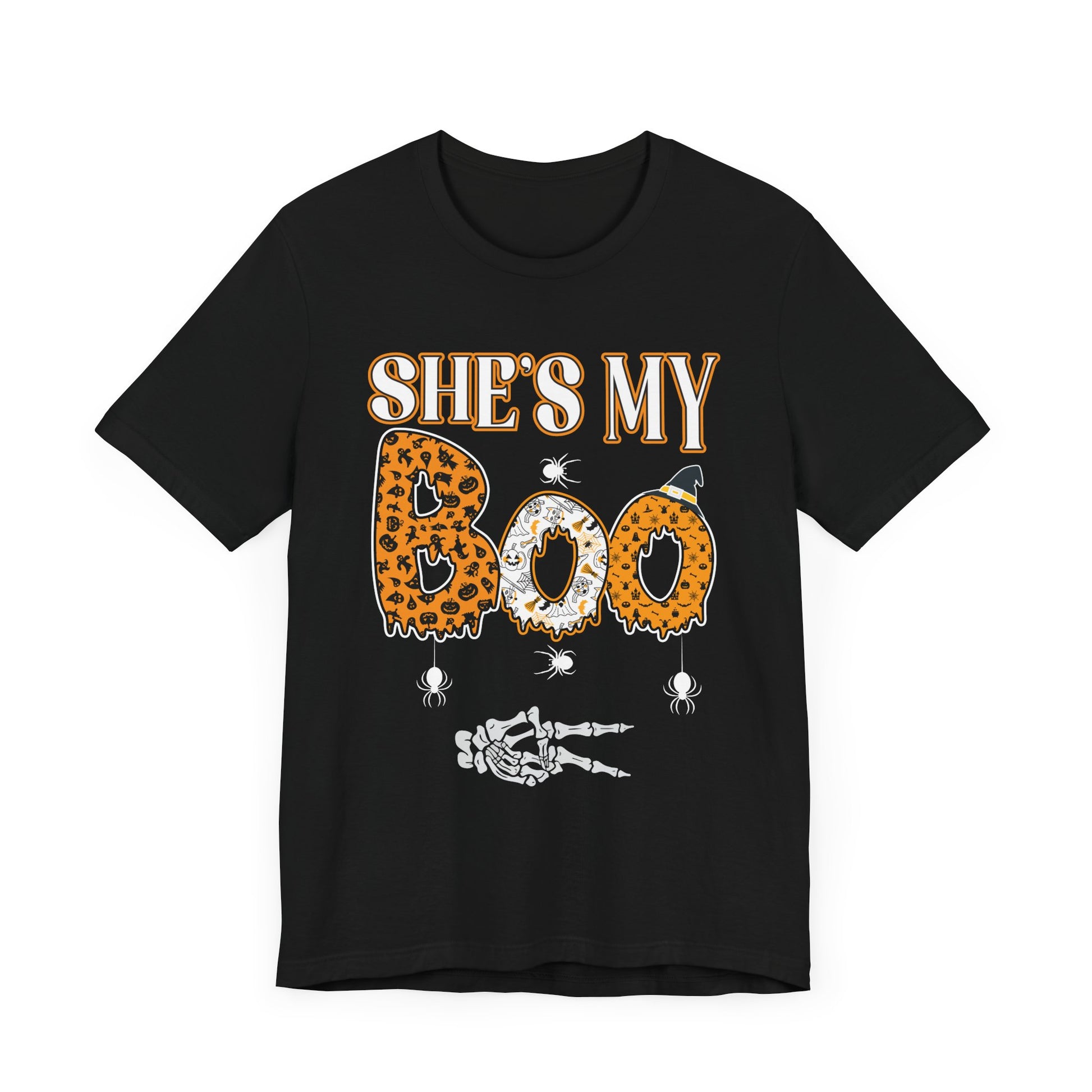 She's My Boo Halloween Tee - Unisex Jersey Short Sleeve T-Shirt