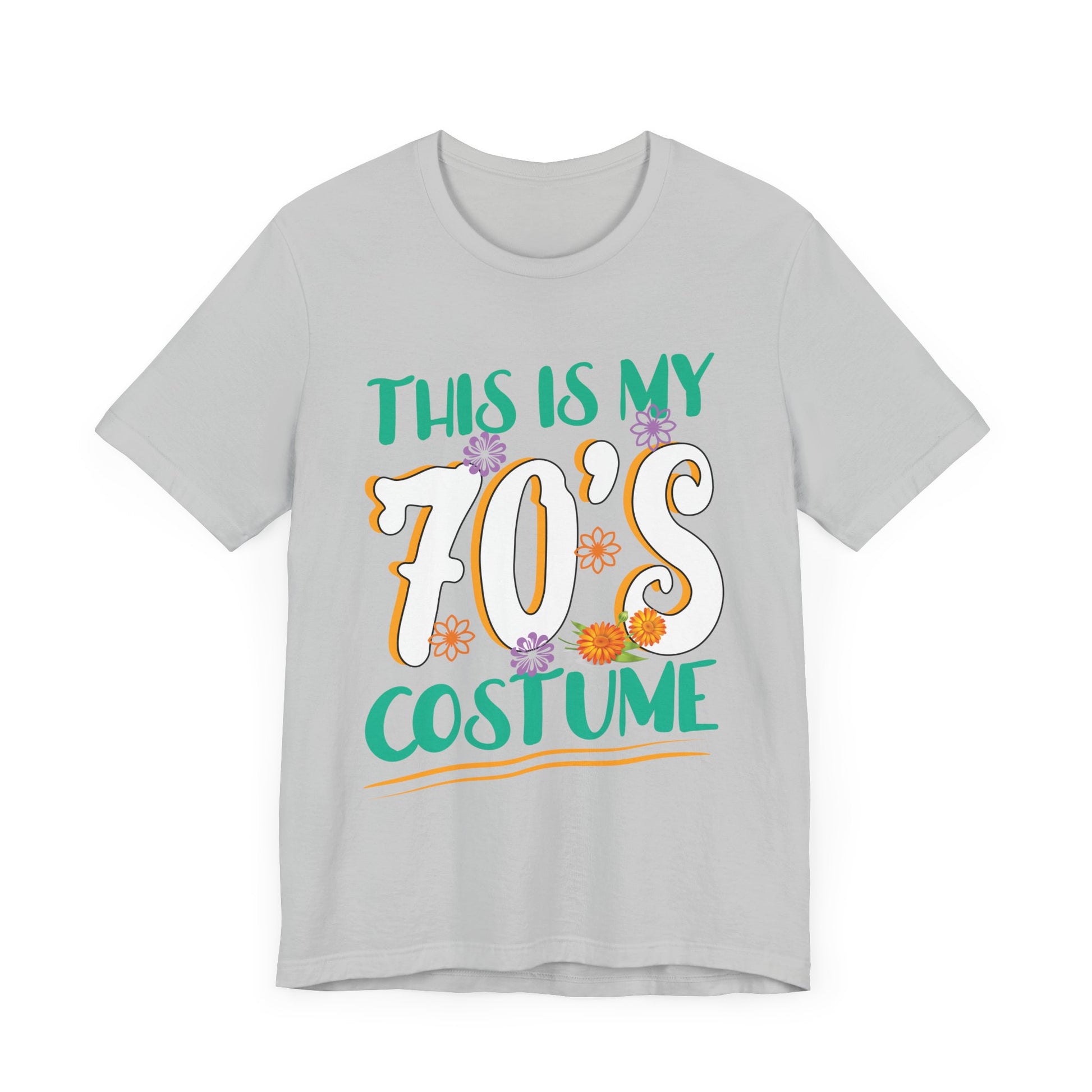 70s Outfit For Women _ Me _ This Is My 70s Costume _ 1970s T-Shirt Unisex Jersey Short Sleeve Tee