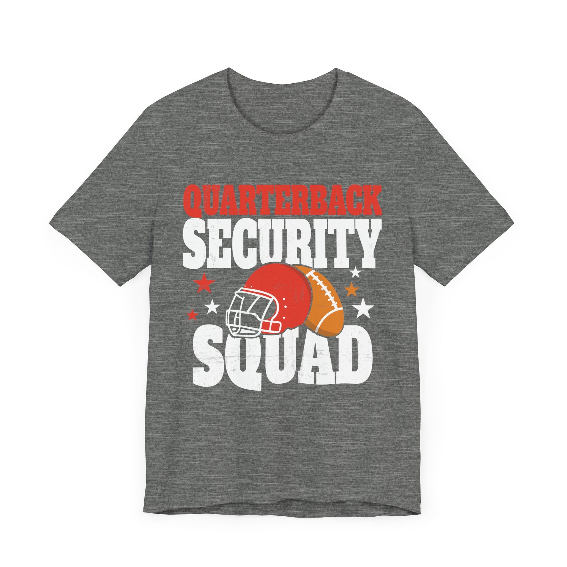 Quarterback Security Squad Football Offensive Line Lineman T-Shirt Unisex Jersey Short Sleeve Tee