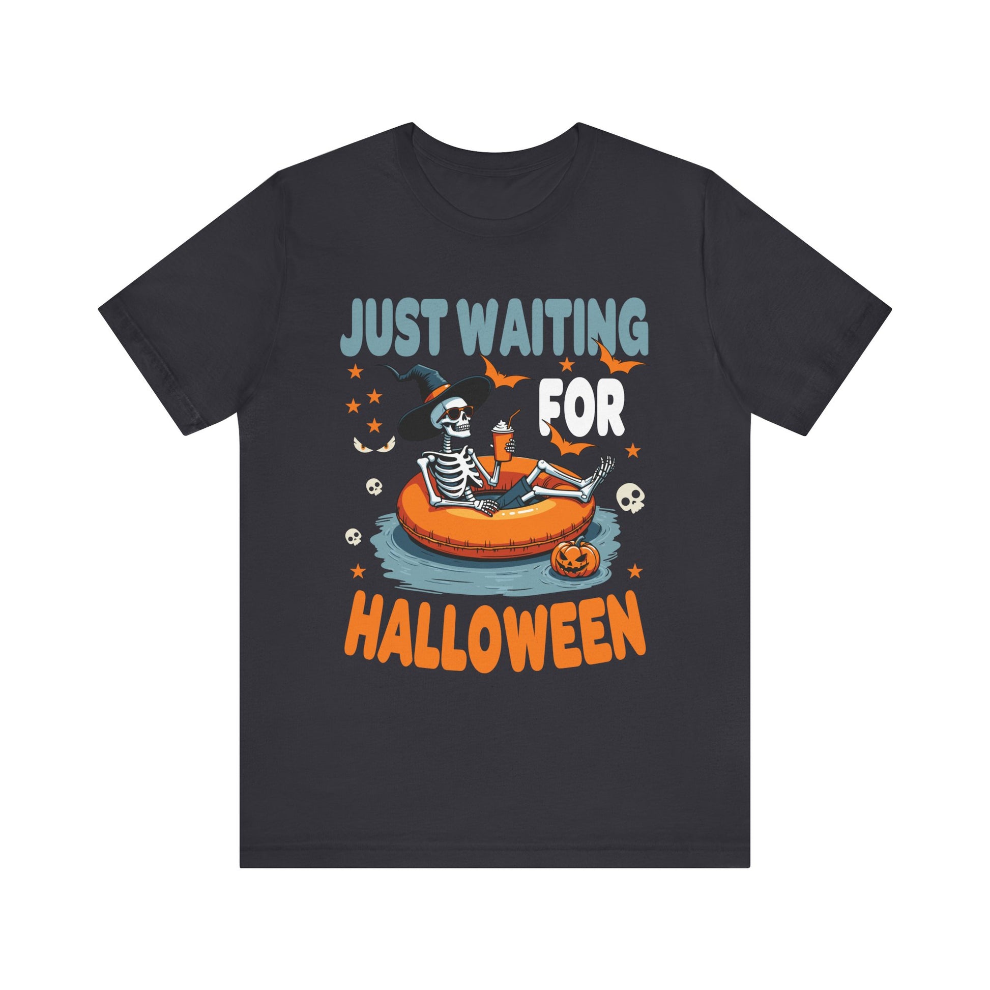 "Just Waiting for Halloween" Unisex Jersey Tee