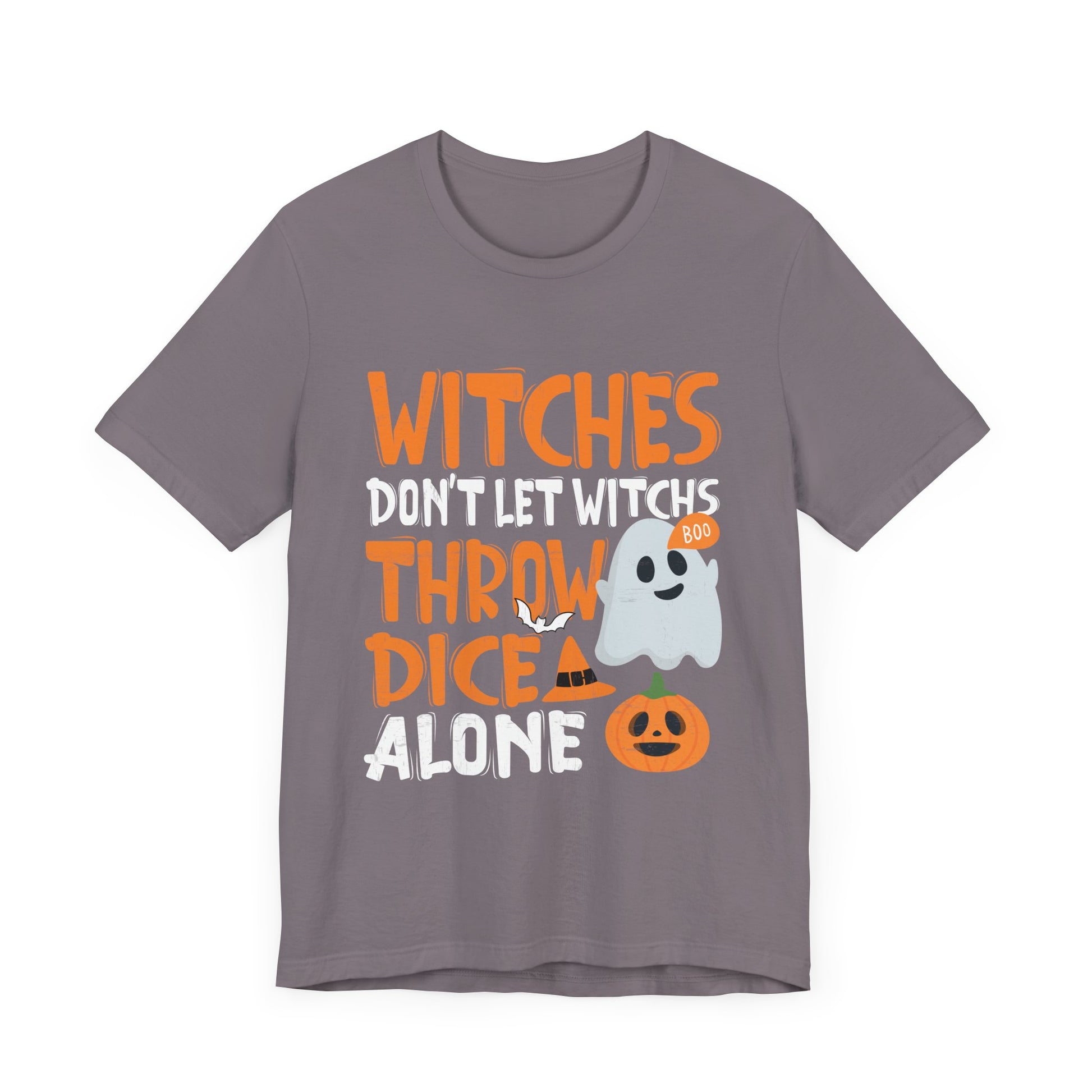 Witches Don't Let Witches Throw Dice Alone Halloween Tee