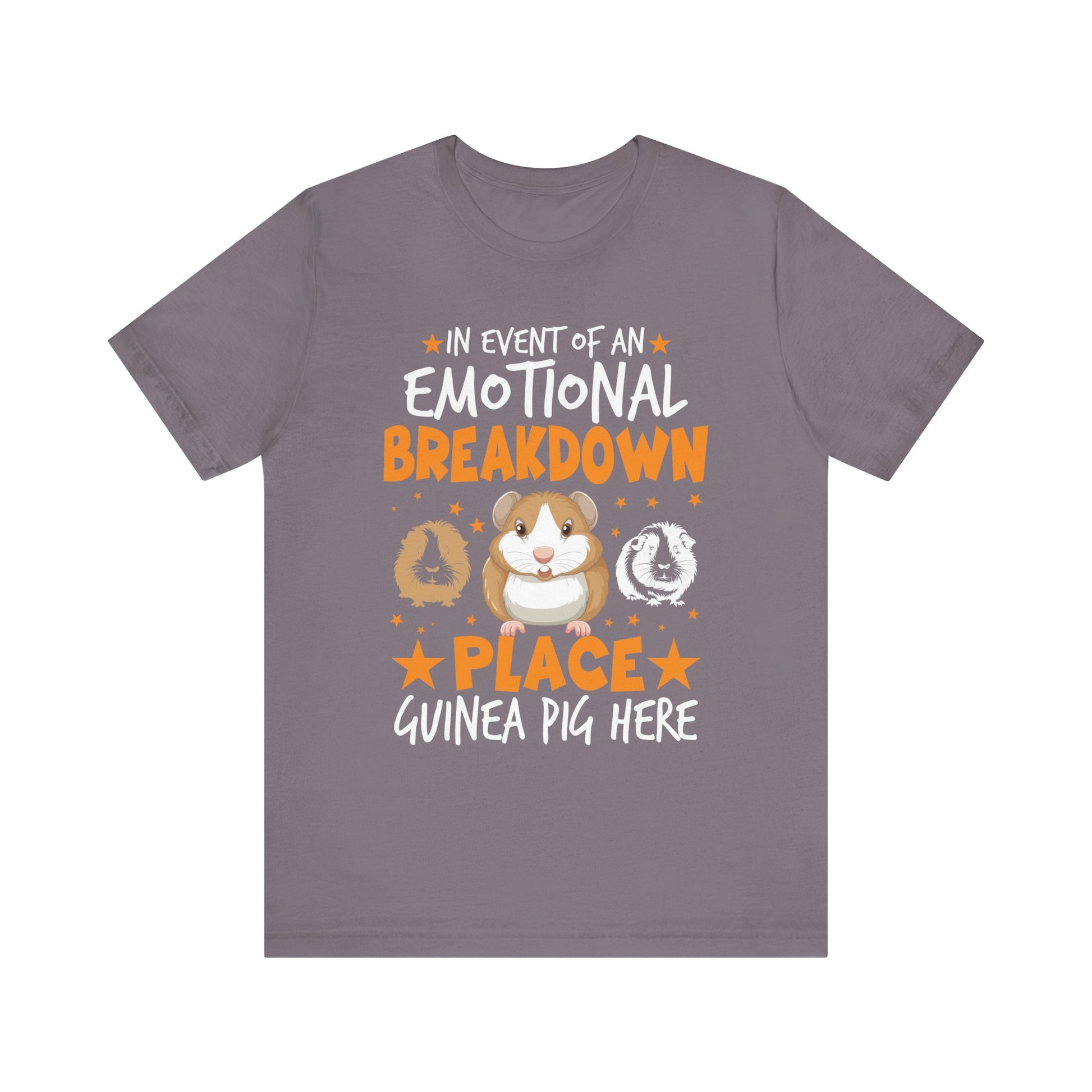 Emotional Support Guinea Pig Tee - Unisex Jersey Short Sleeve T-Shirt