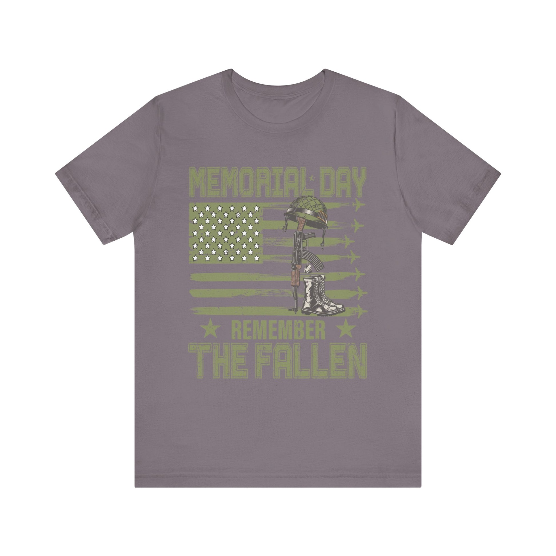 Memorial Day Tribute Unisex Jersey Tee - Remember the Fallen