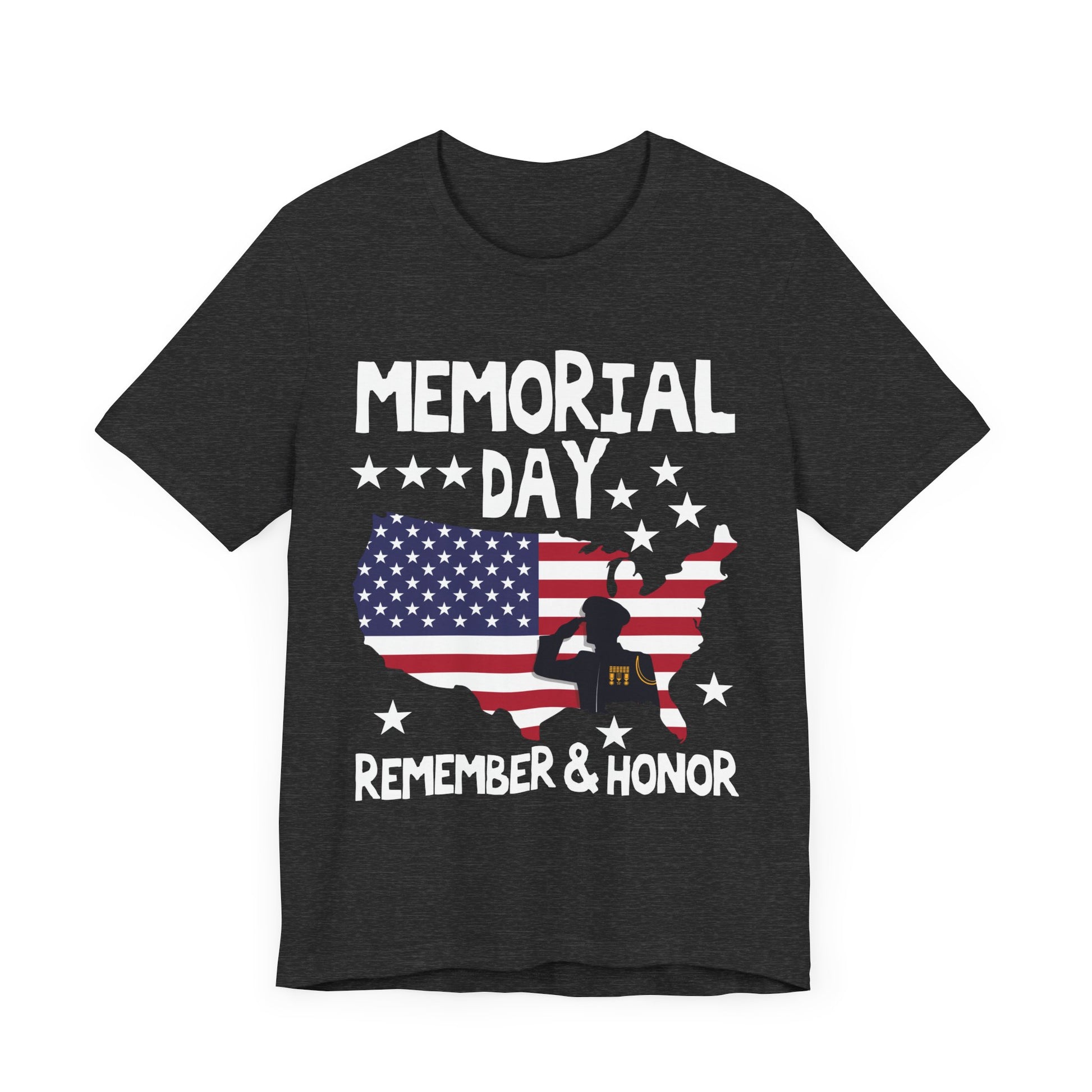 Memorial Day Unisex Jersey Tee - Remember & Honor