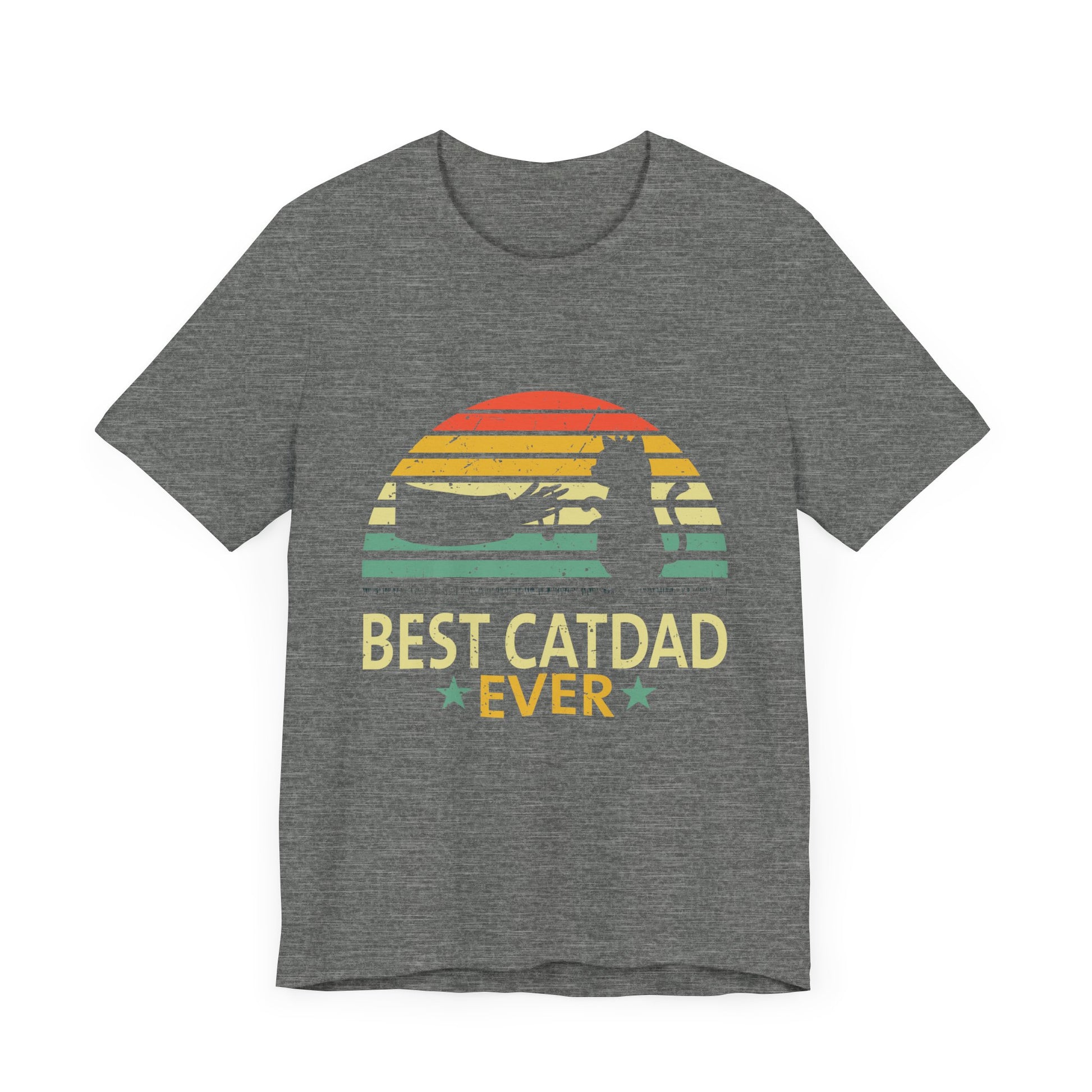 Best Cat Dad Ever Vintage T-Shirt