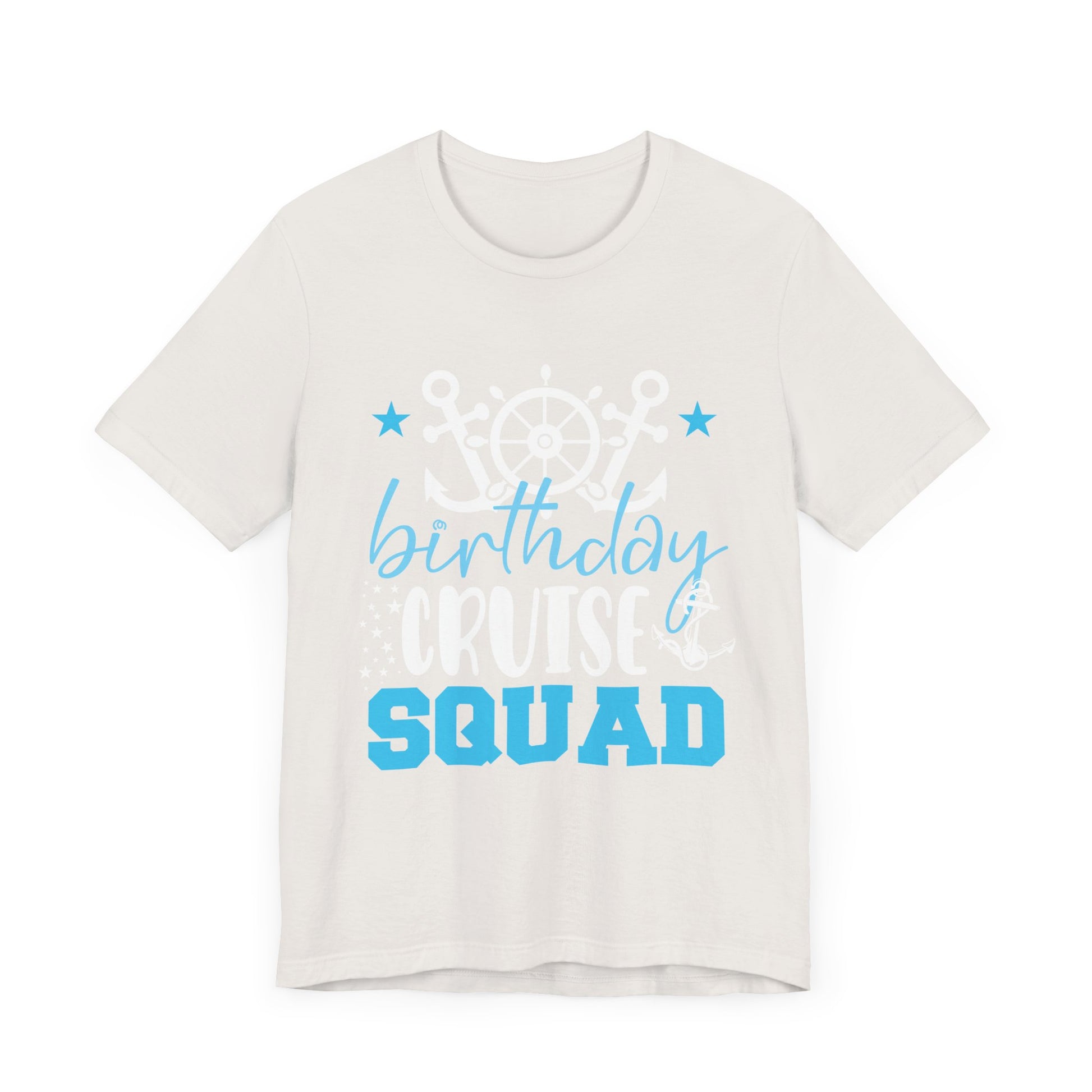 Birthday Cruise Squad Cruising Vacation Funny Birthday Gifts T-Shirt Unisex Jersey Short Sleeve Tee