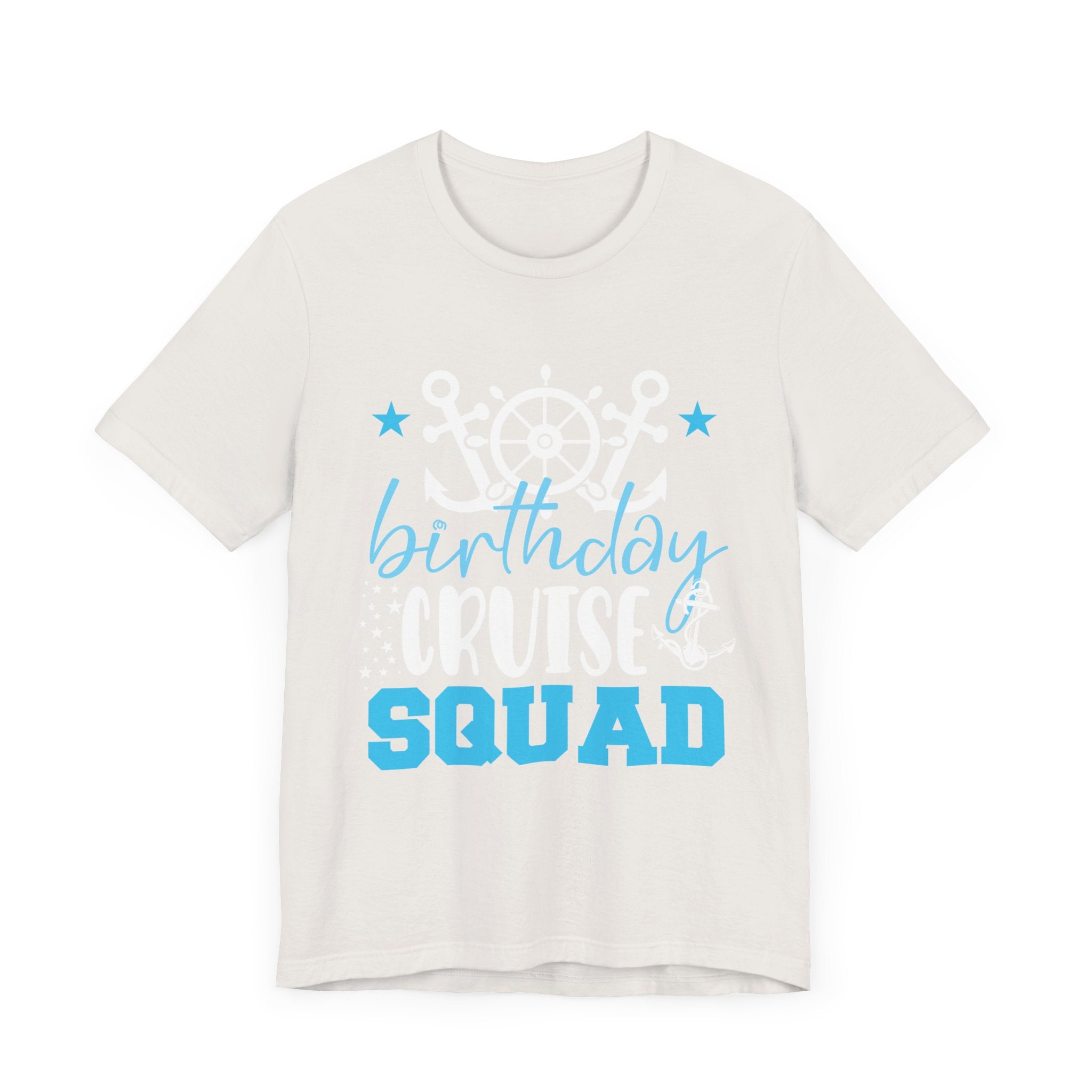 Birthday Cruise Squad Cruising Vacation Funny Birthday Gifts T-Shirt Unisex Jersey Short Sleeve Tee