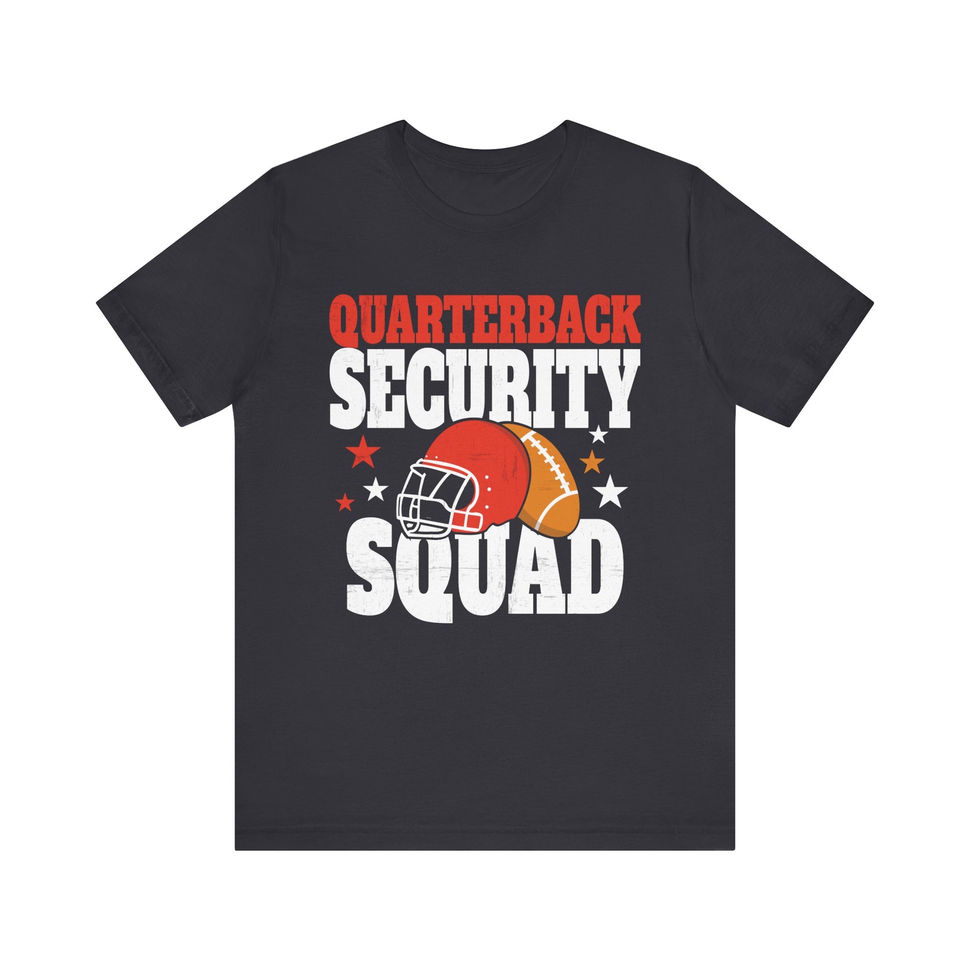 Quarterback Security Squad Football Offensive Line Lineman T-Shirt Unisex Jersey Short Sleeve Tee