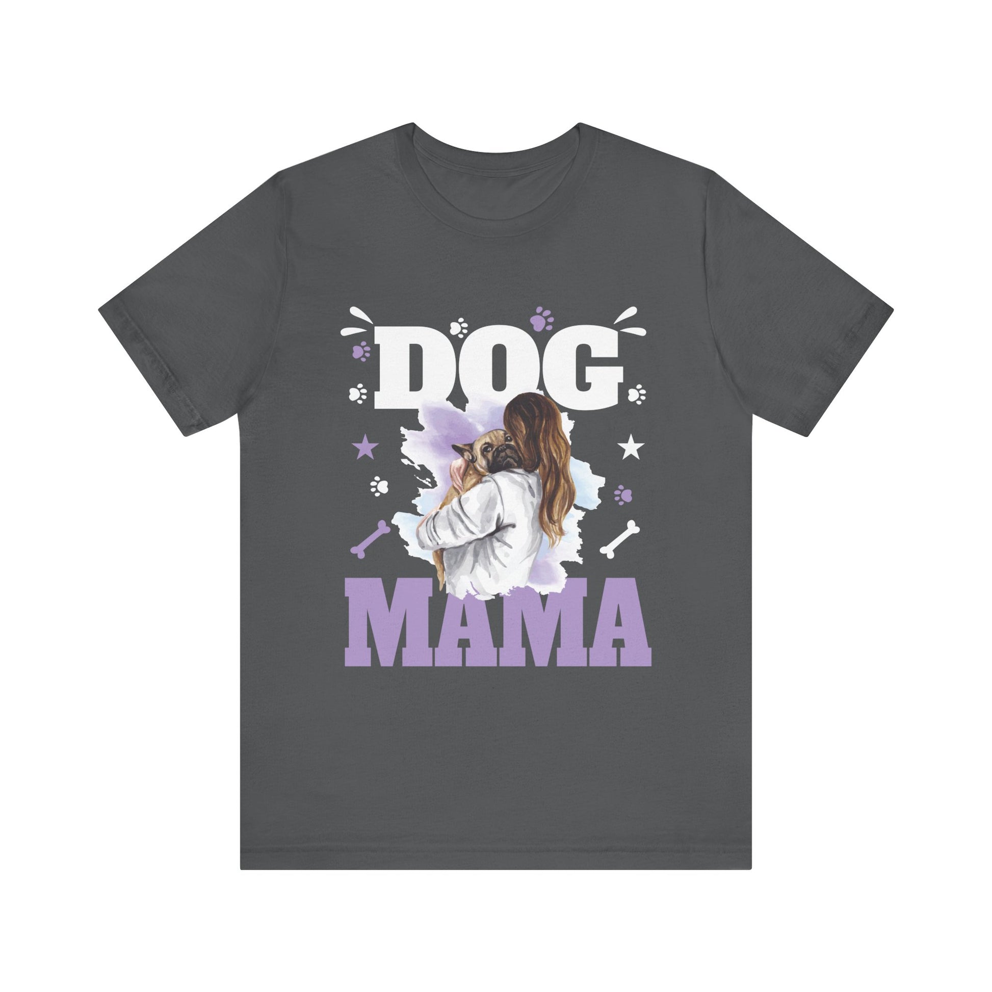 Dog Mama Short Sleeve Tee - Perfect Gift for Dog Lovers!