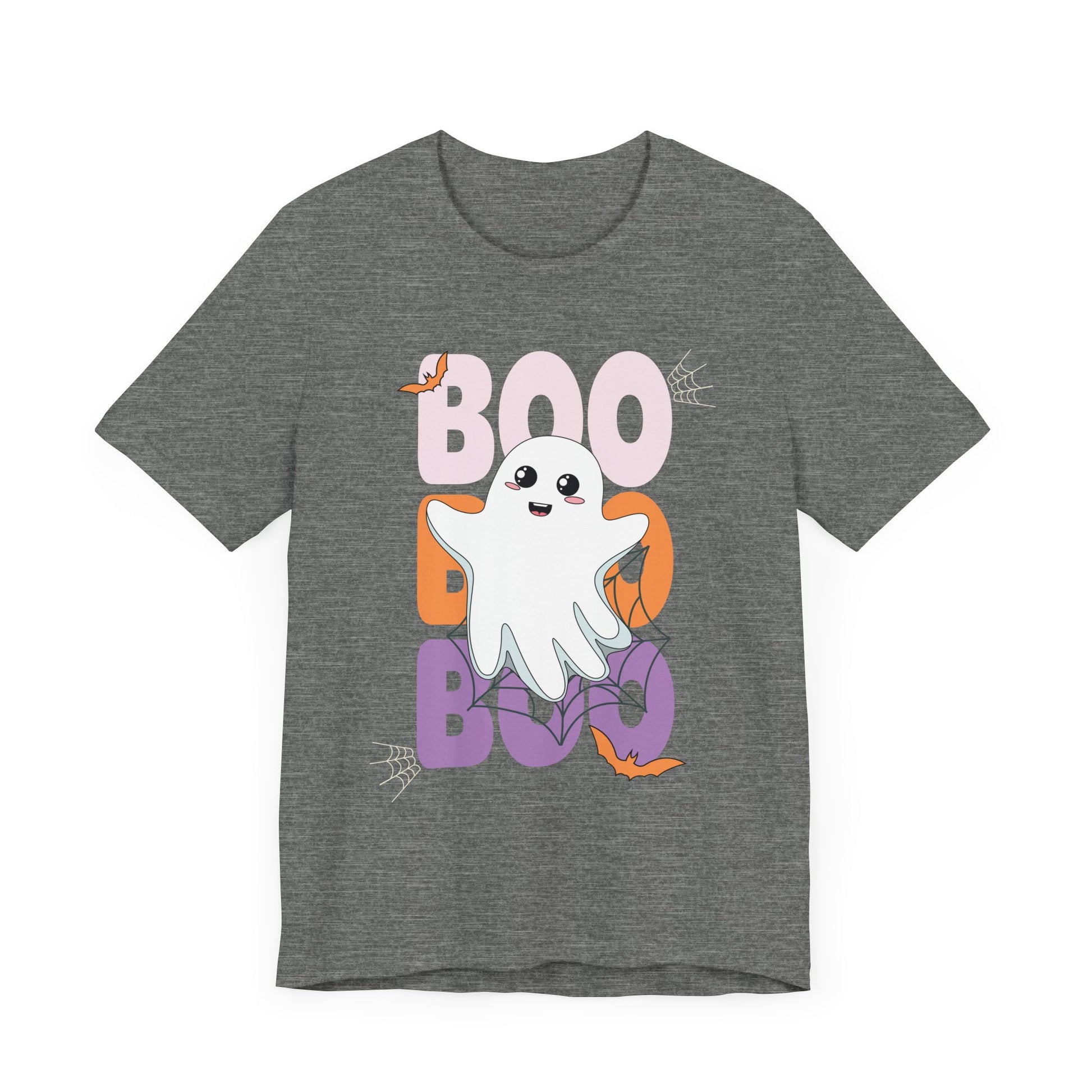Boo Ghost Graphic Tee - Perfect for Halloween Fun!