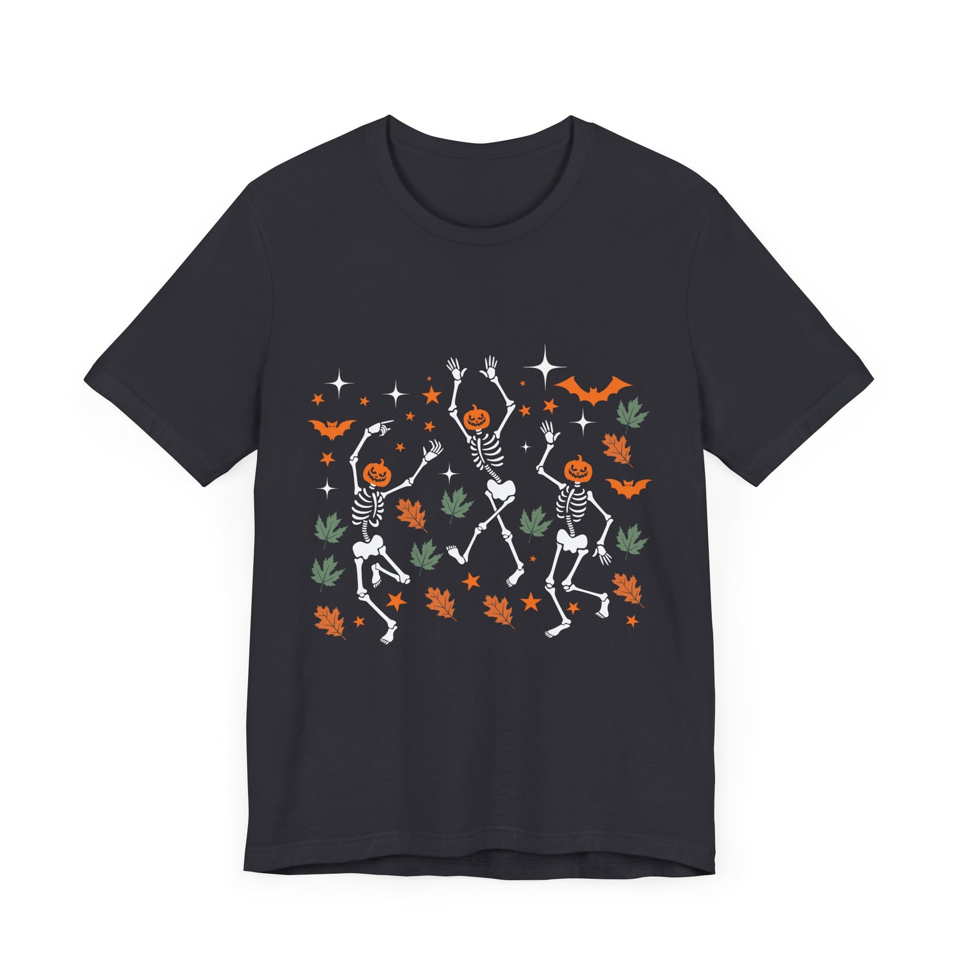 Halloween Skeleton Dance Tee - Unisex Jersey Short Sleeve T-Shirt