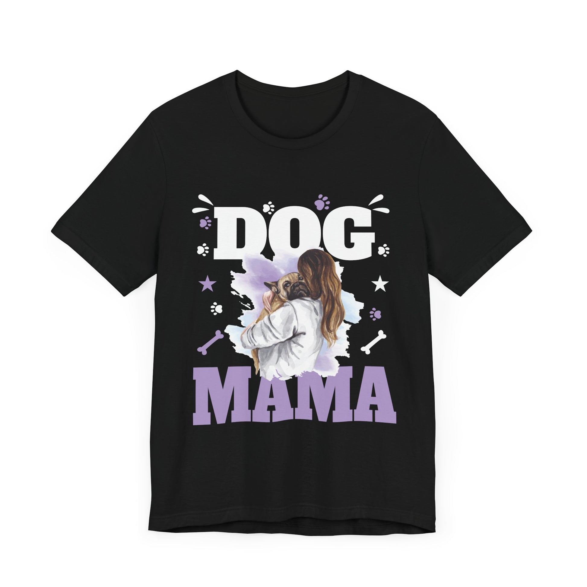 Dog Mama Short Sleeve Tee - Perfect Gift for Dog Lovers!