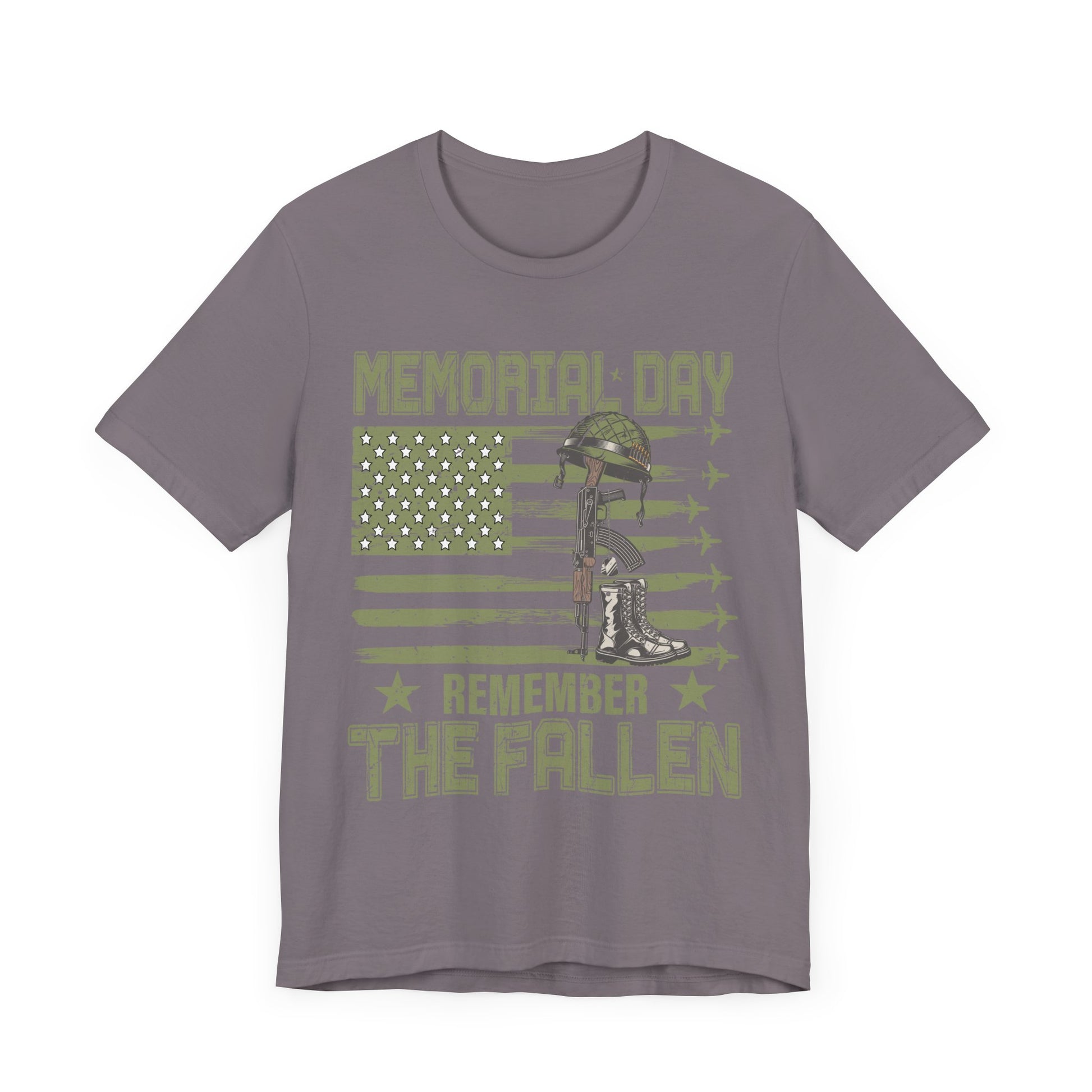 Memorial Day Tribute Unisex Jersey Tee - Remember the Fallen
