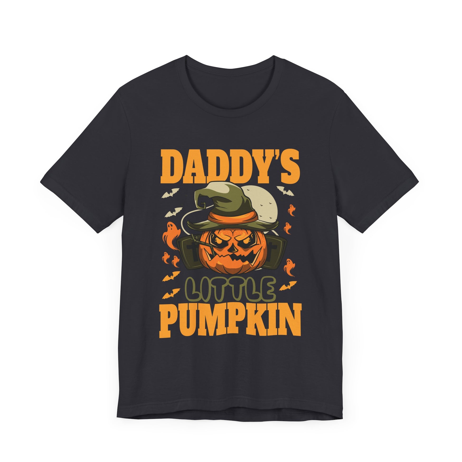 Halloween Shirt - Daddy's Little Pumpkin Unisex Jersey Short Sleeve Tee