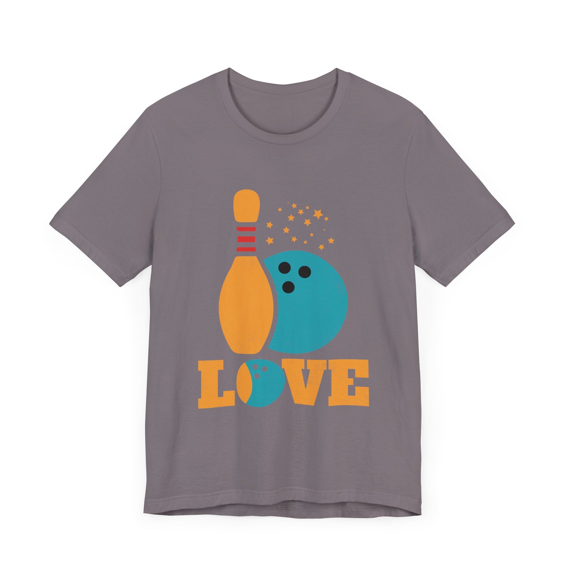 Bowling Love Unisex Jersey Tee - Perfect Gift for Bowlers & Sports Enthusiasts