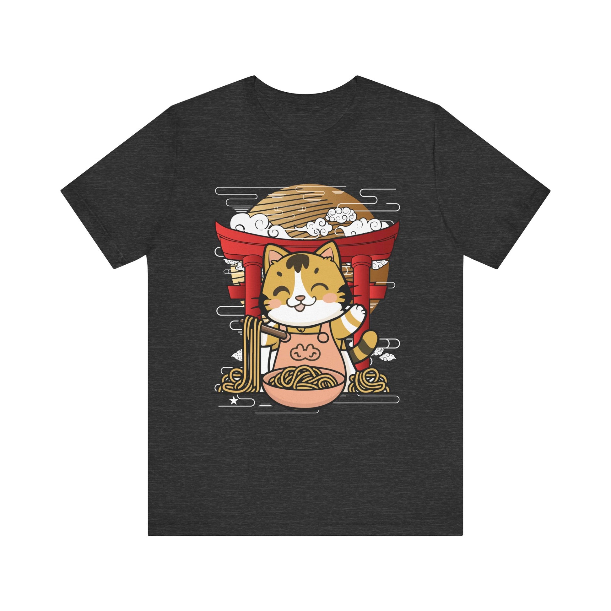Cute Cat Graphic Tee - Unisex Short Sleeve T-Shirt for Cat Lovers