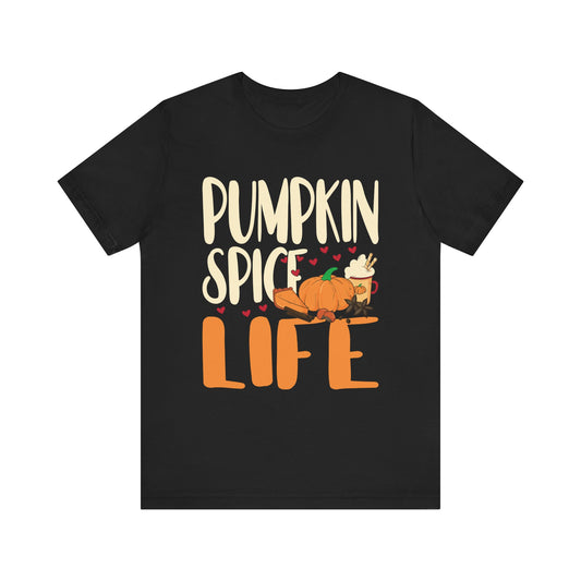 Pumpkin Spice Life Unisex Tee - Cozy Fall Vibes