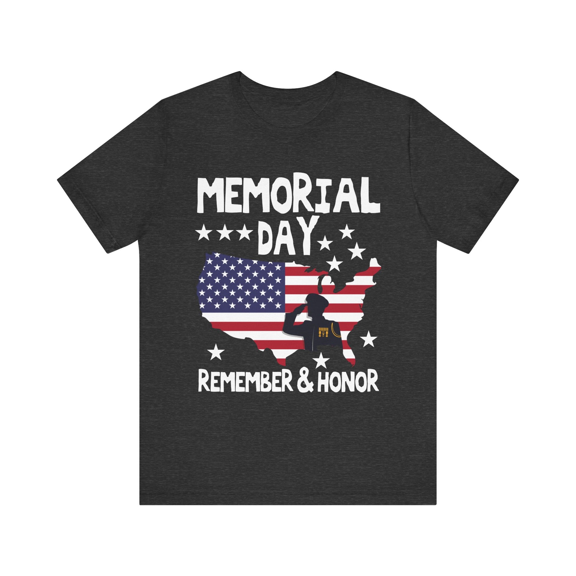 Memorial Day Unisex Jersey Tee - Remember & Honor