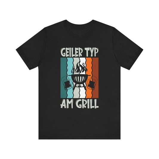 Grill Master Unisex Jersey Tee - Geiler Typ am Grill Design