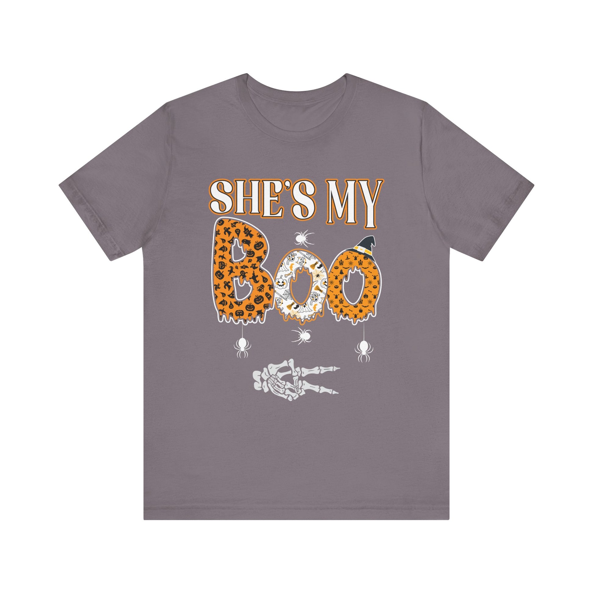 She's My Boo Halloween Tee - Unisex Jersey Short Sleeve T-Shirt