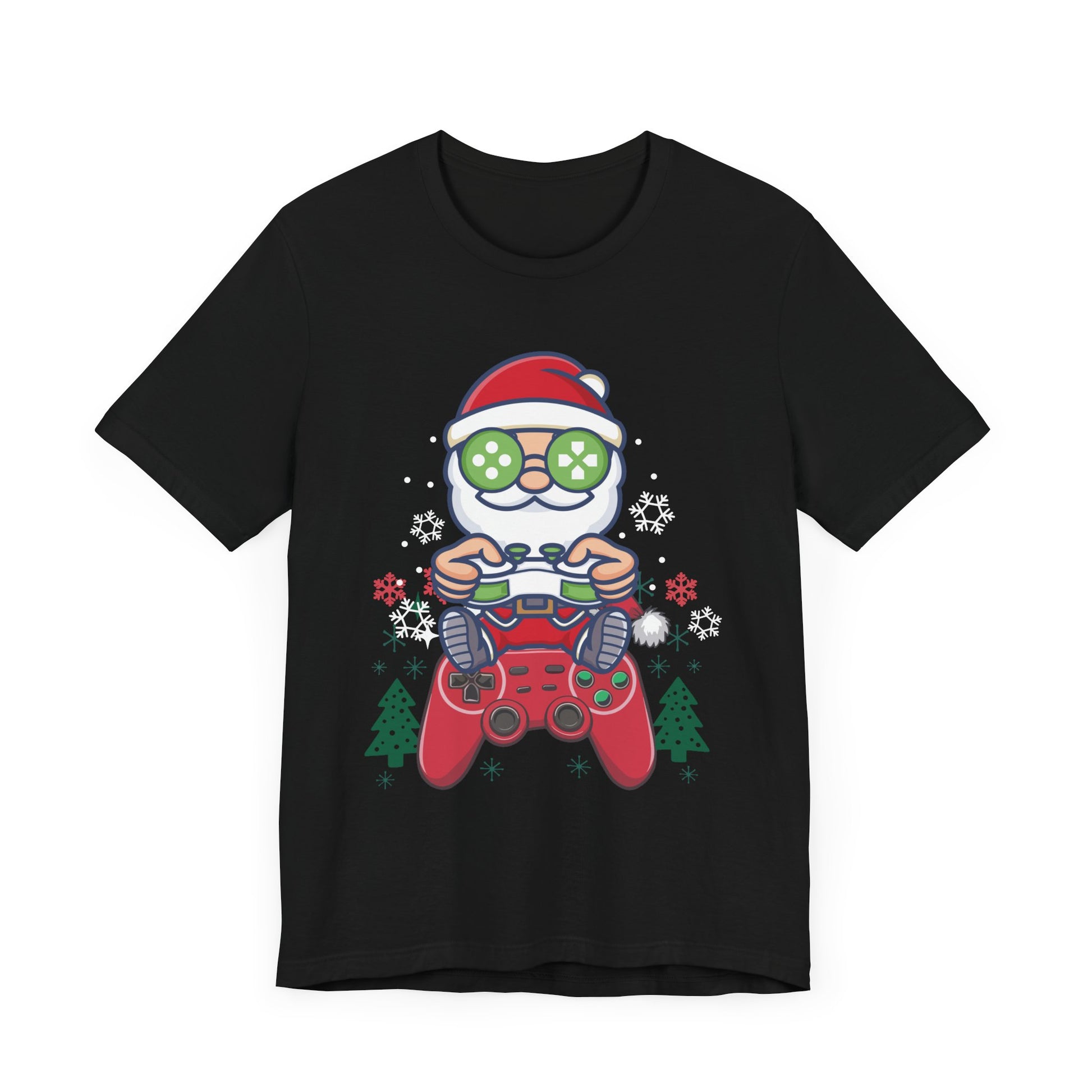 Funny Christmas Gamer Tee - Unisex Jersey Short Sleeve Shirt