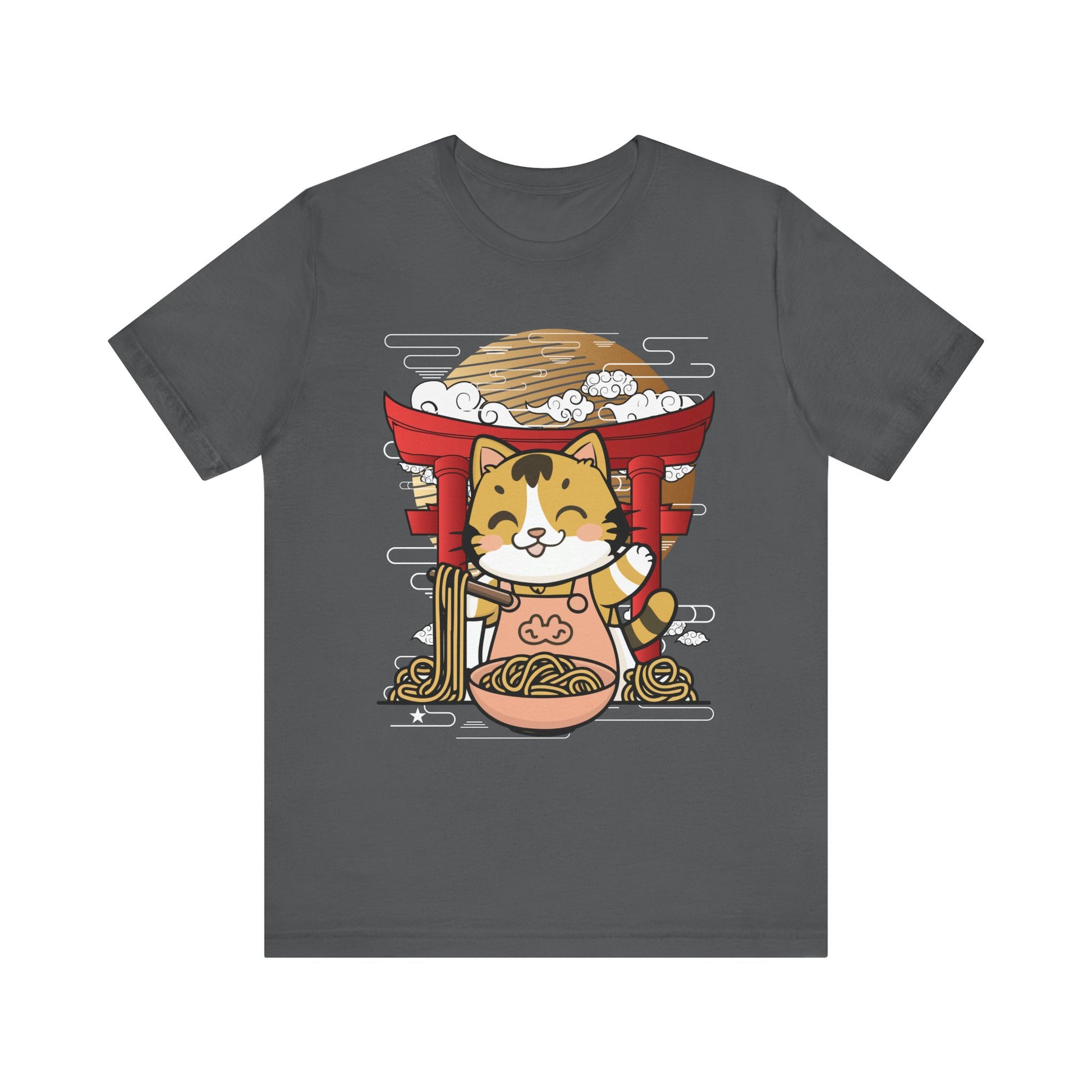 Cute Cat Graphic Tee - Unisex Short Sleeve T-Shirt for Cat Lovers
