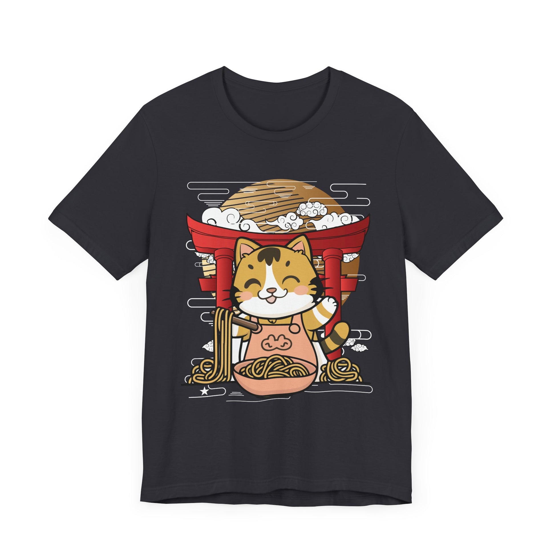 Cute Cat Graphic Tee - Unisex Short Sleeve T-Shirt for Cat Lovers