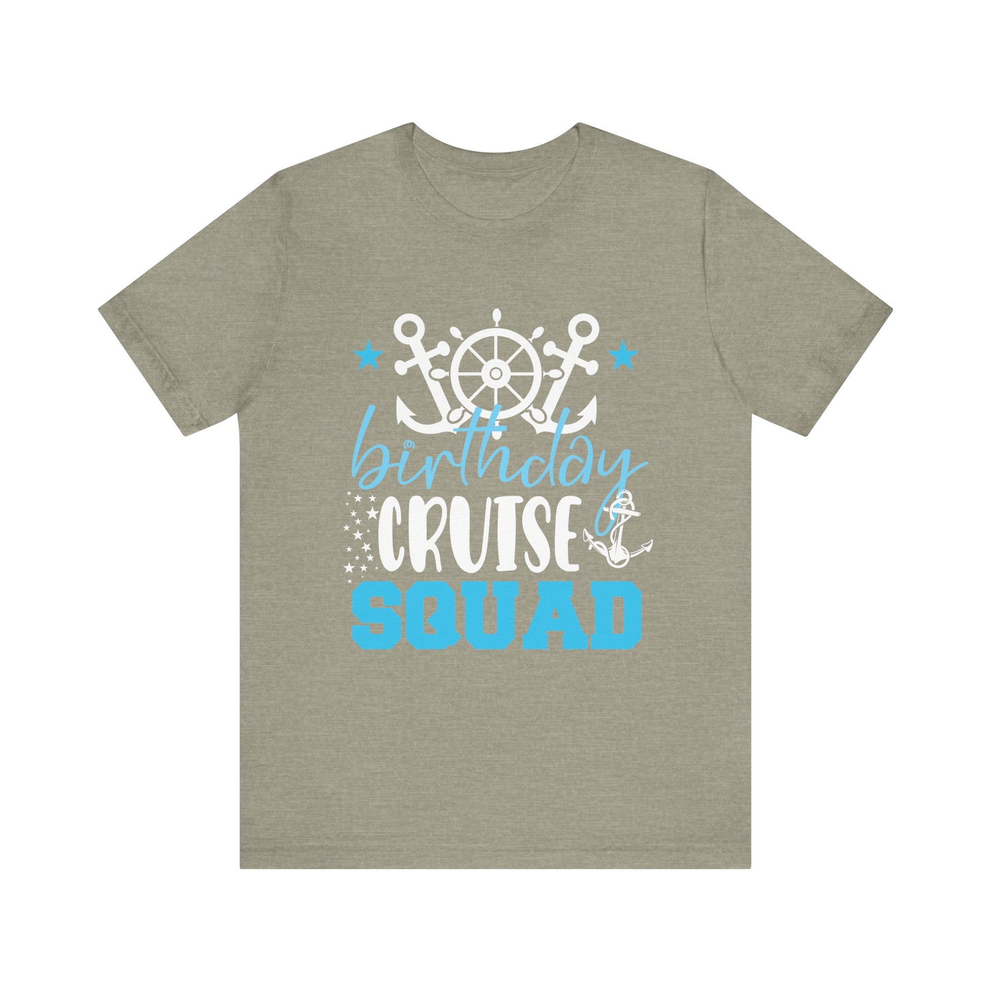 Birthday Cruise Squad Cruising Vacation Funny Birthday Gifts T-Shirt Unisex Jersey Short Sleeve Tee