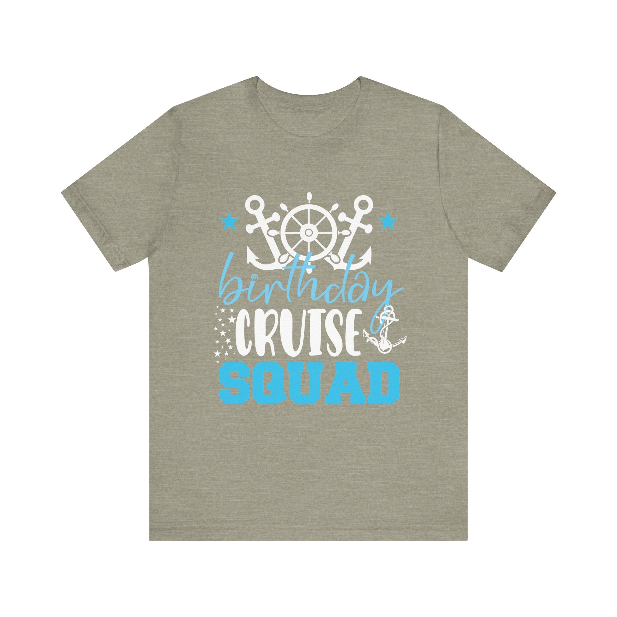 Birthday Cruise Squad Cruising Vacation Funny Birthday Gifts T-Shirt Unisex Jersey Short Sleeve Tee