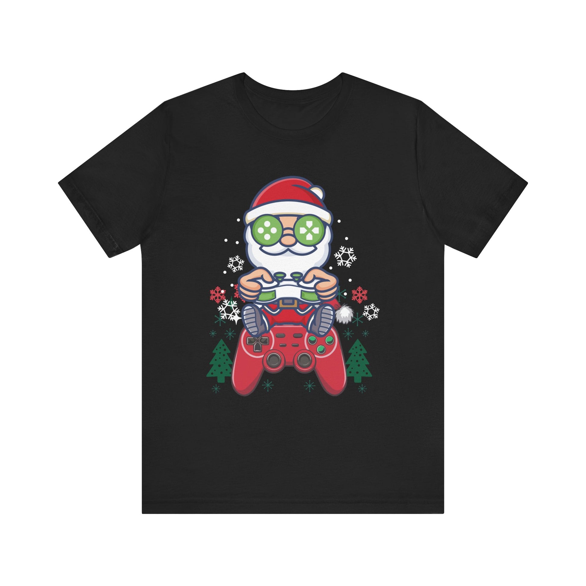 Funny Christmas Gamer Tee - Unisex Jersey Short Sleeve Shirt