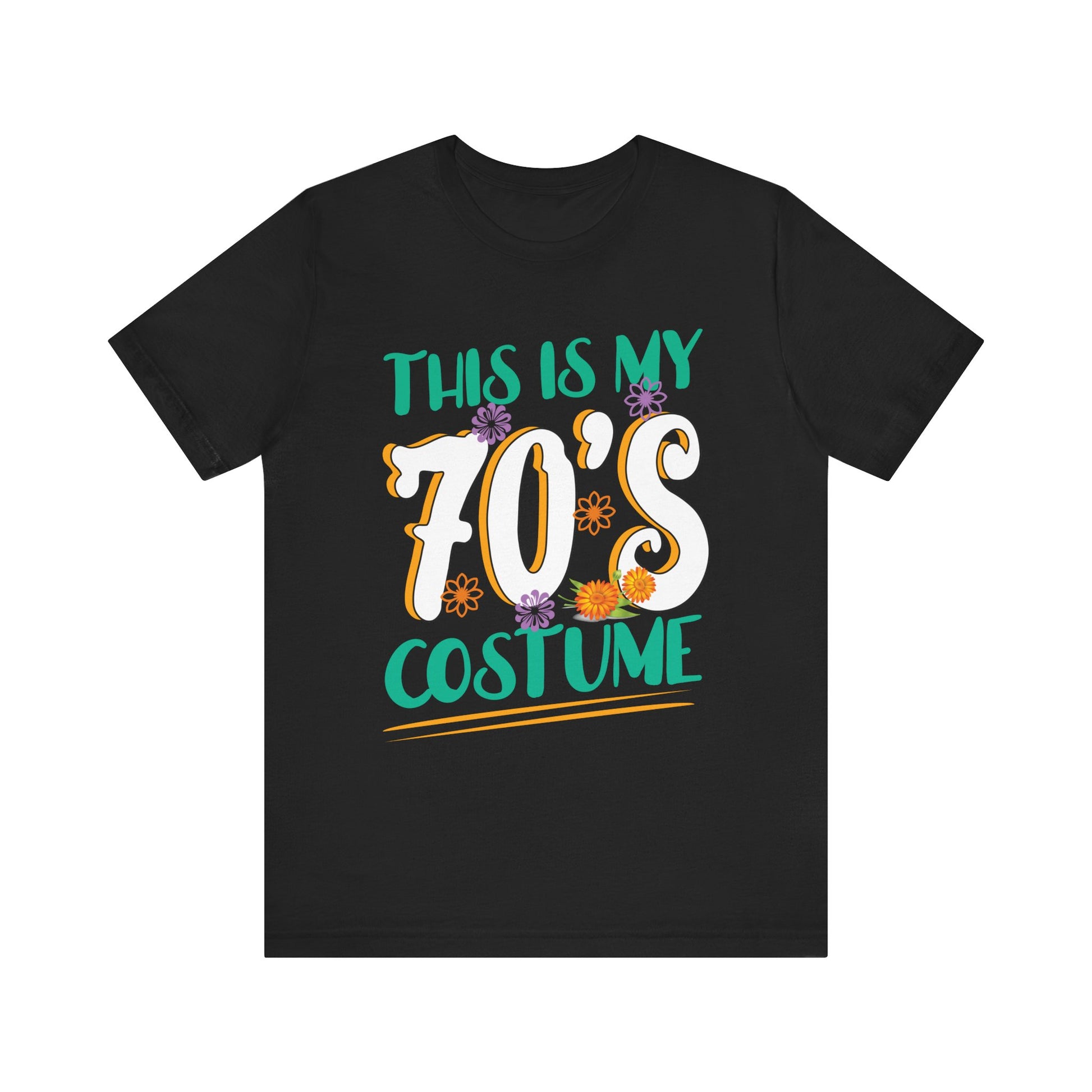 70s Outfit For Women _ Me _ This Is My 70s Costume _ 1970s T-Shirt Unisex Jersey Short Sleeve Tee