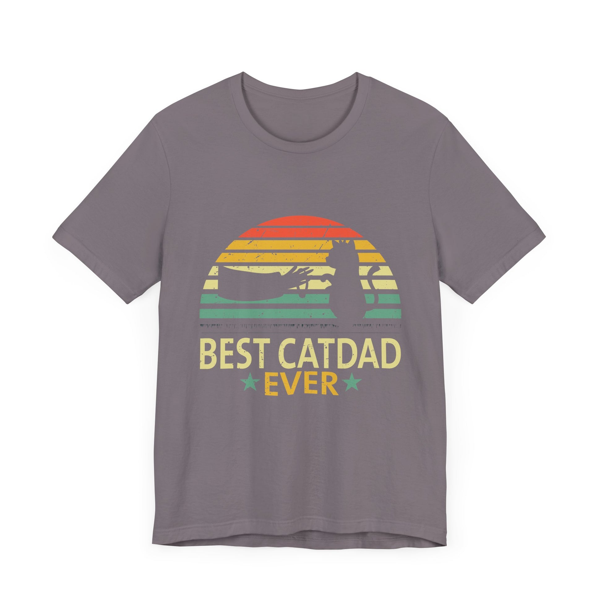 Best Cat Dad Ever Vintage T-Shirt