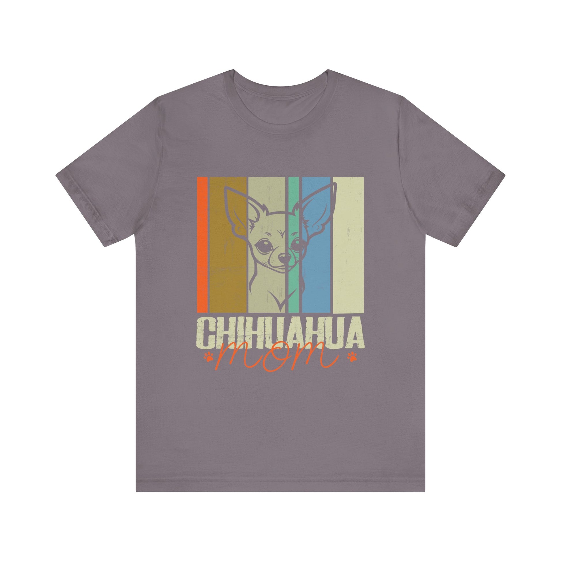 Vintage Chihuahua Mom Dog Lovers Mothers Day T-Shirt  Unisex Jersey Short Sleeve Tee