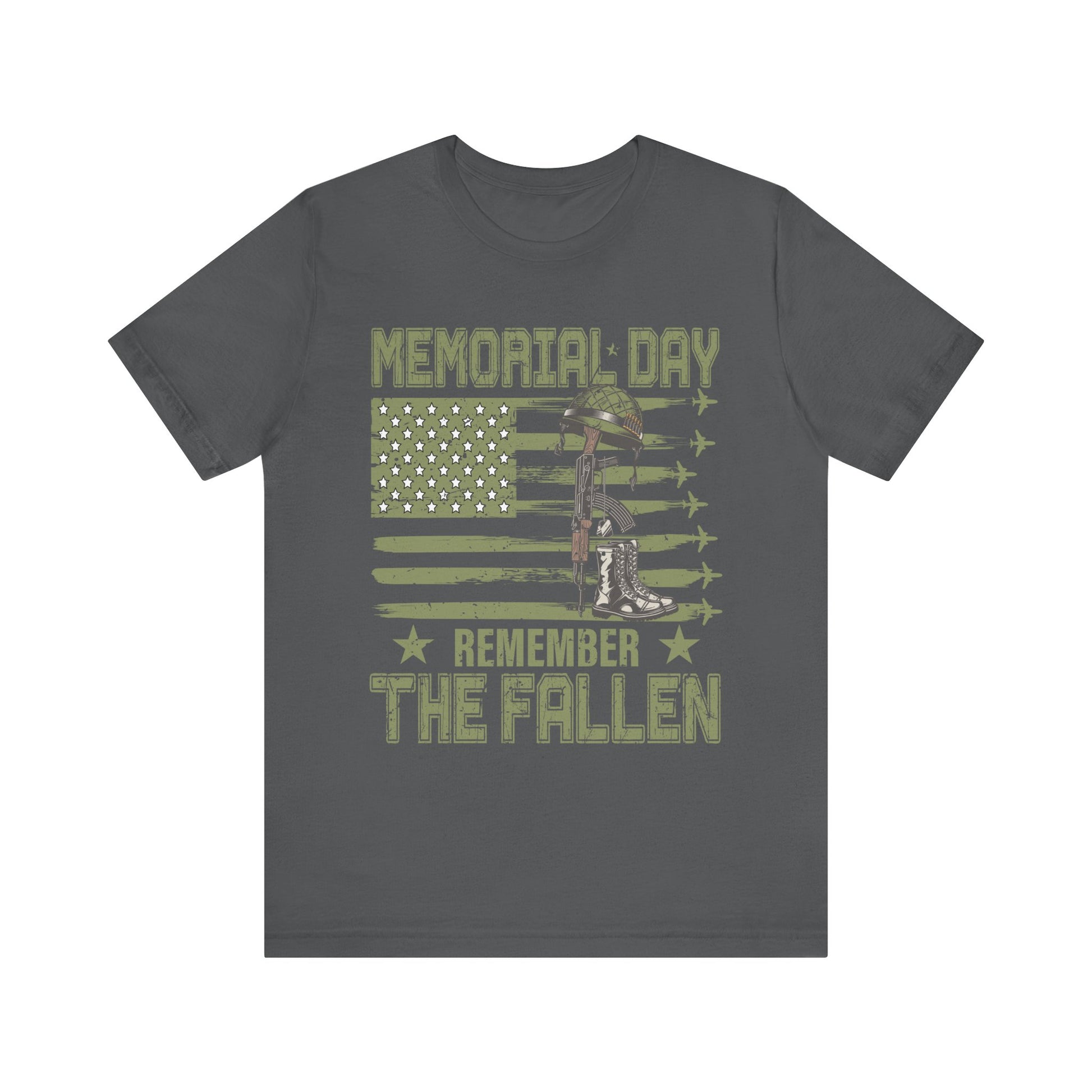 Memorial Day Tribute Unisex Jersey Tee - Remember the Fallen
