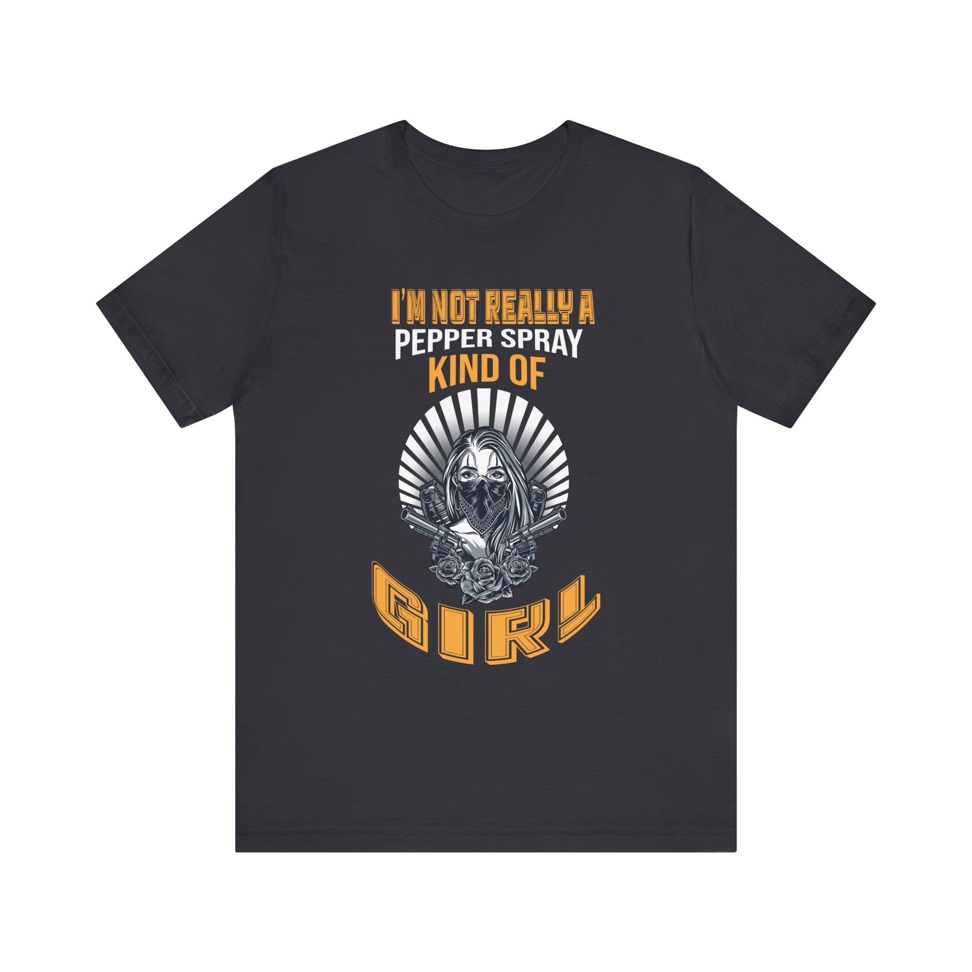 Gun Owner Girl Shirt Pepper Spray 2nd Amendment Gift T-Shirt Unisex Jersey Short Sleeve Tee